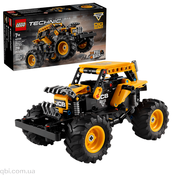 LEGO Technic Monster Jam&trade; DIGatron&trade; з інерційним двигуном (42199) у зібраному вигляді