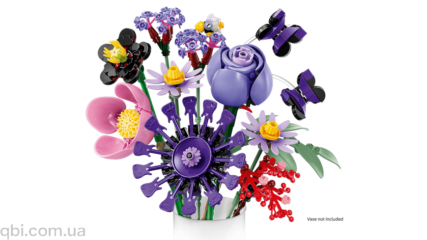 LEGO Botanicals Букет квітів Олівії Родріґо (11507) у зібраному вигляді