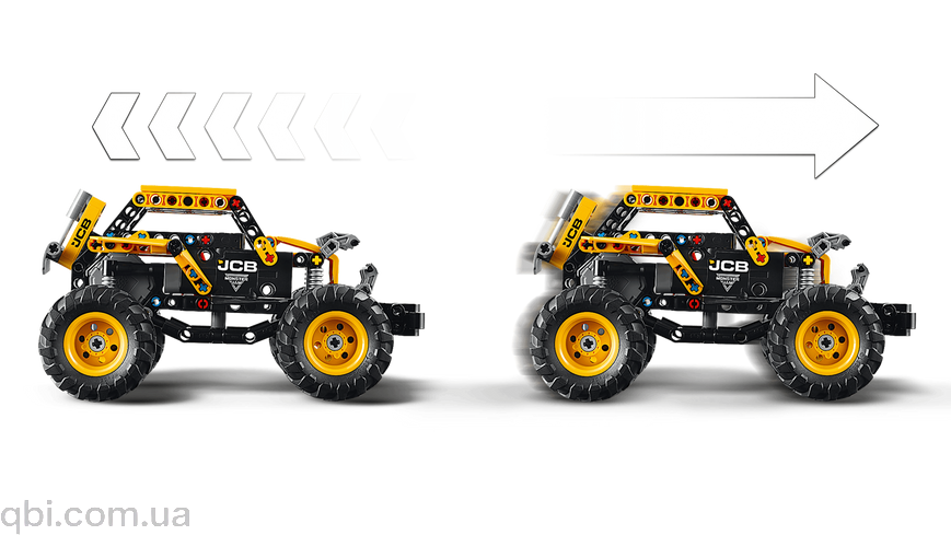 LEGO Technic Monster Jam&trade; DIGatron&trade; з інерційним двигуном (42199) у зібраному вигляді