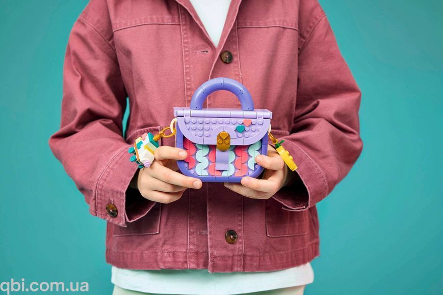 LEGO Creator Стильная сумка в художественном стиле с отделением для хранения (31391) в собранном виде