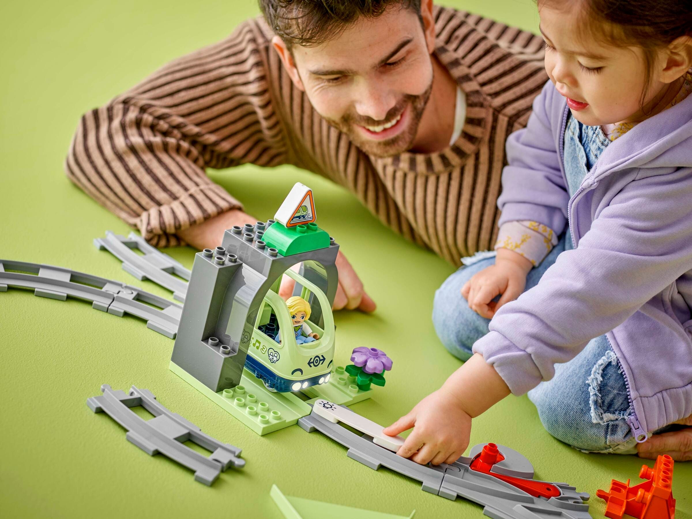 LEGO DUPLO Железнодорожный туннель и пути 10425