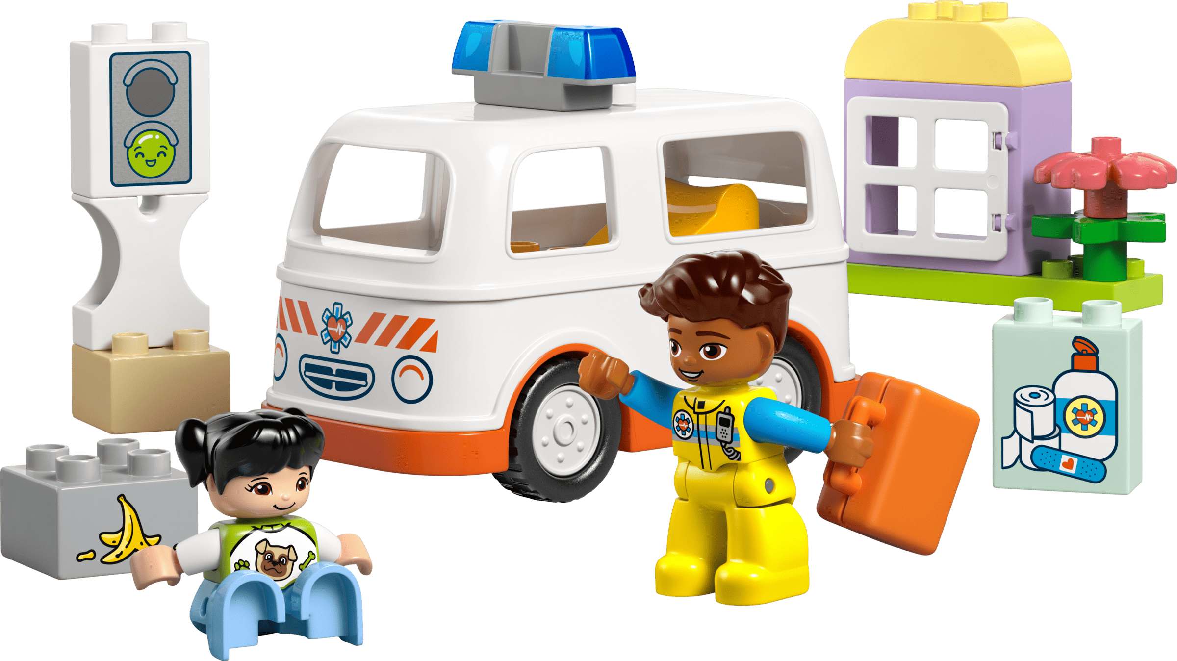 Элементы набора LEGO 10447