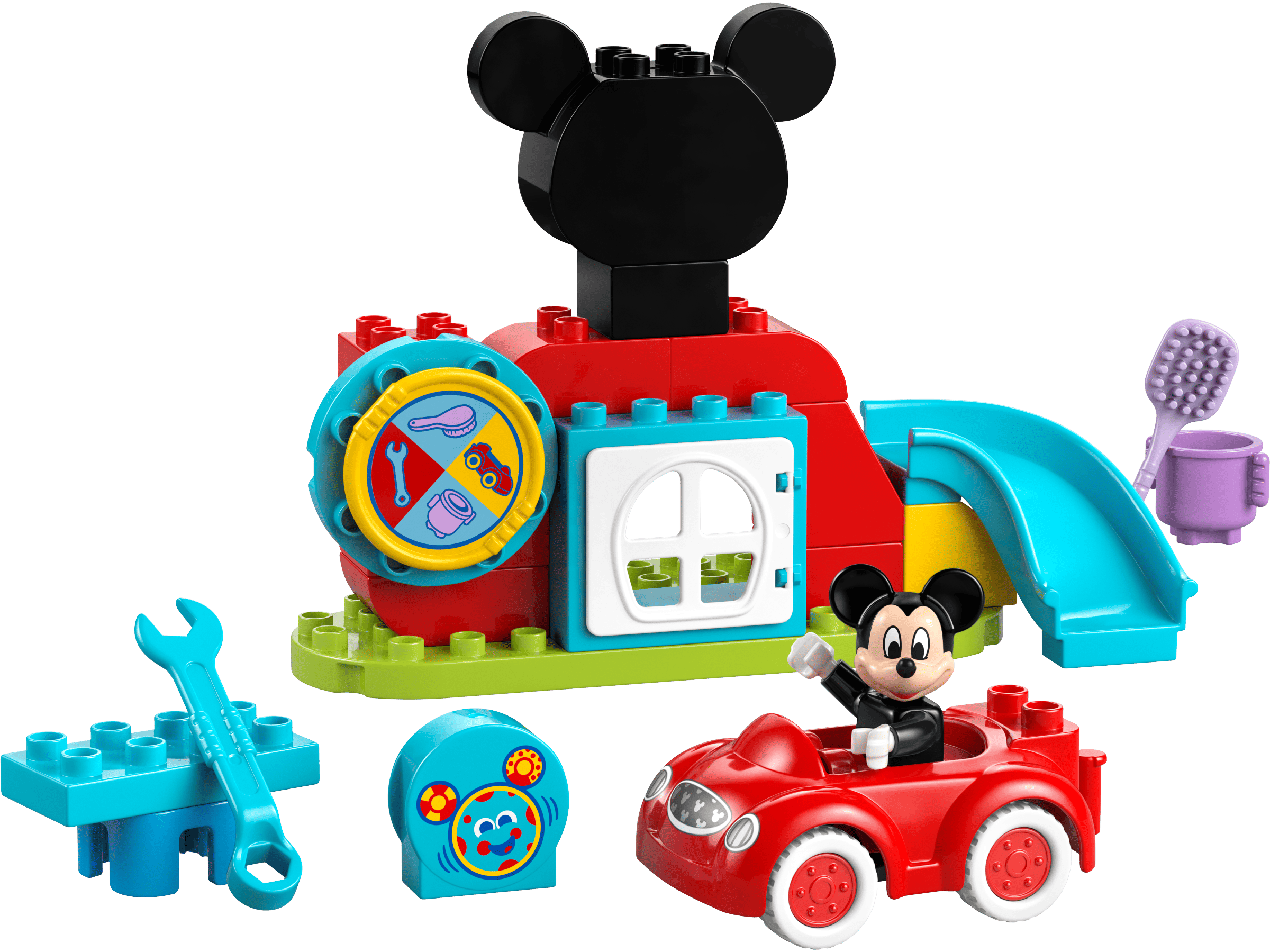 LEGO DUPLO Микки Маус: Клубный дом и автомобиль 10454