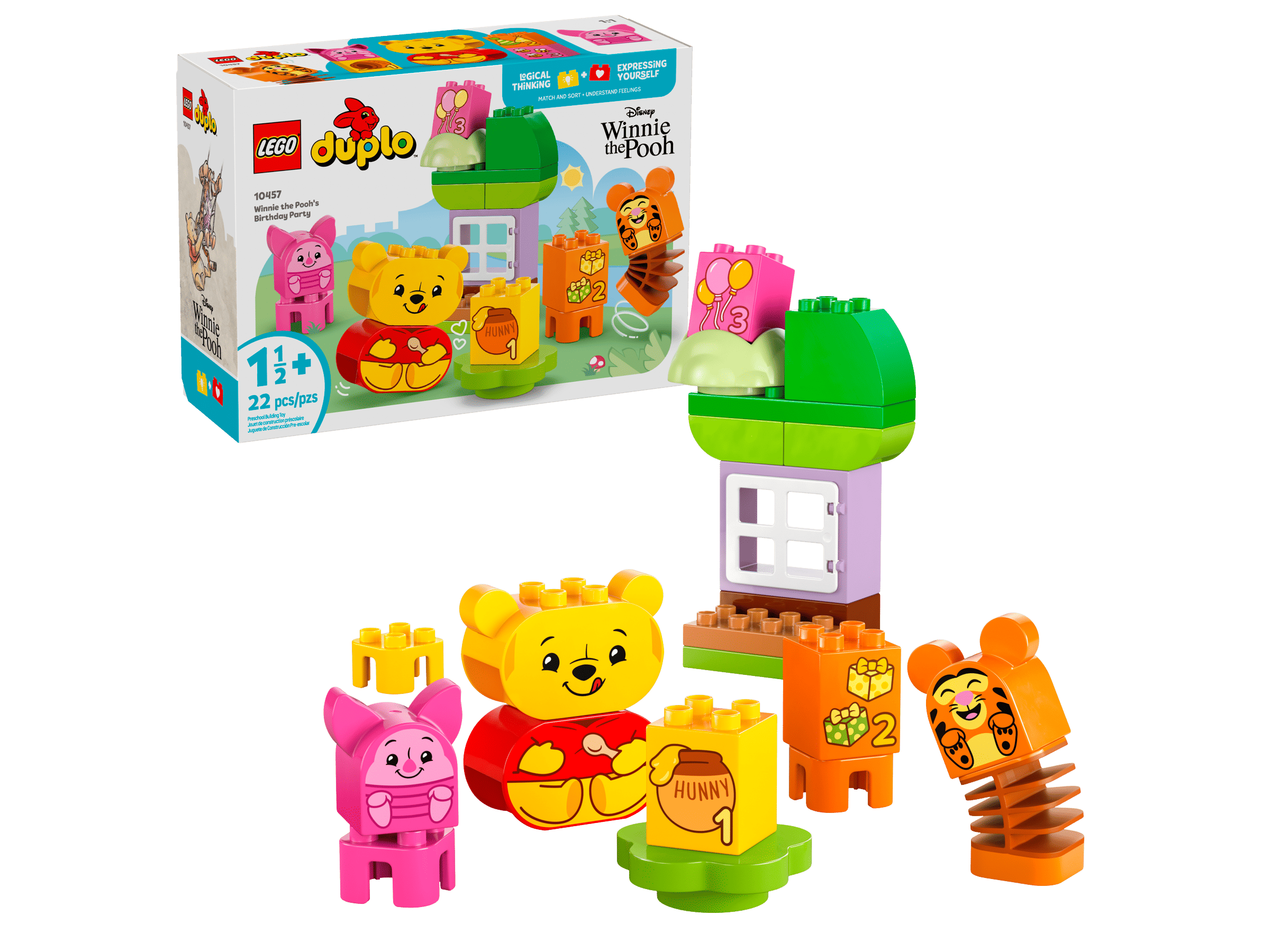 LEGO DUPLO День народження Вінні Пуха 10457 коробка