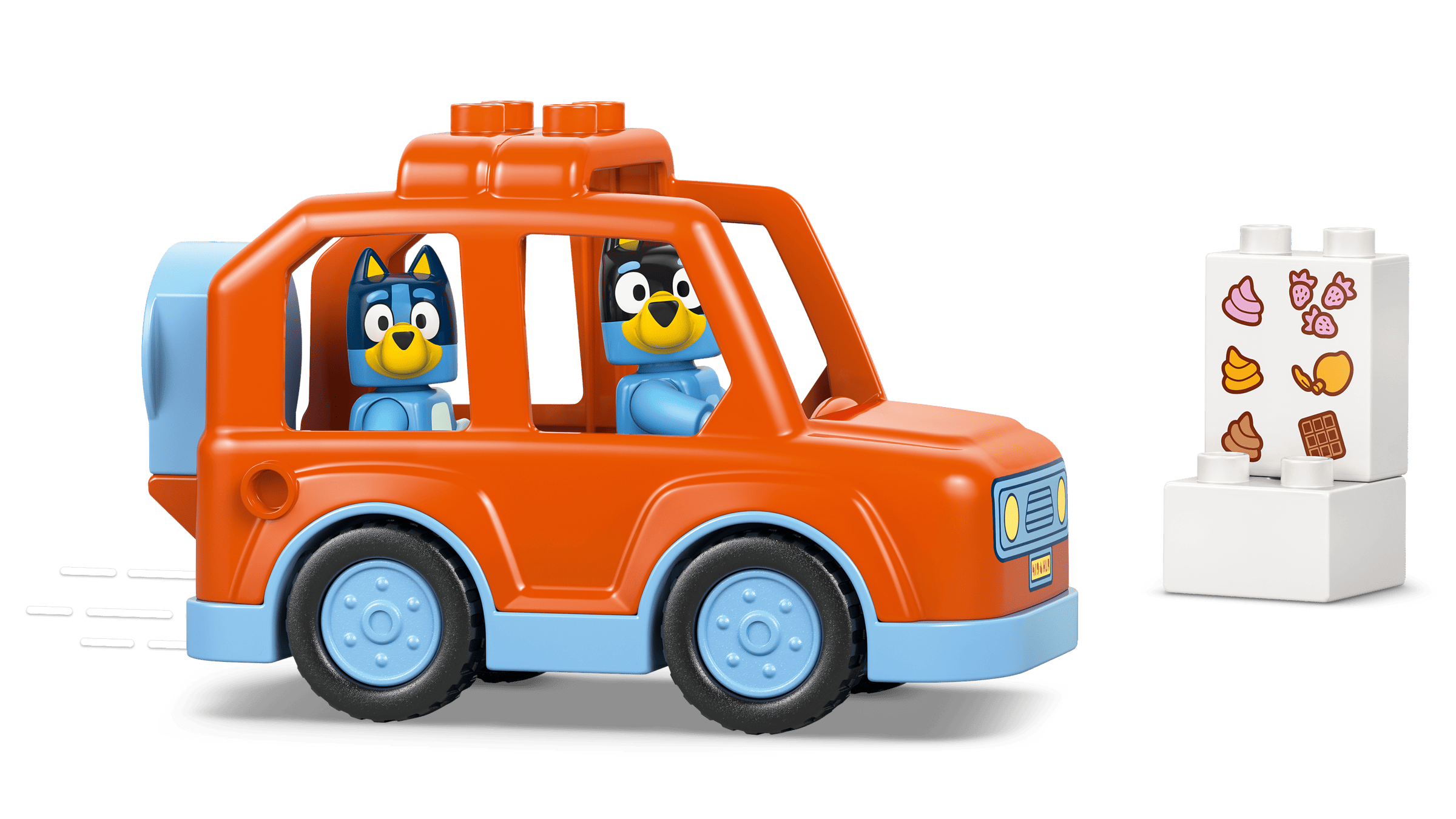 Машинка Bluey та морозиво LEGO 10458