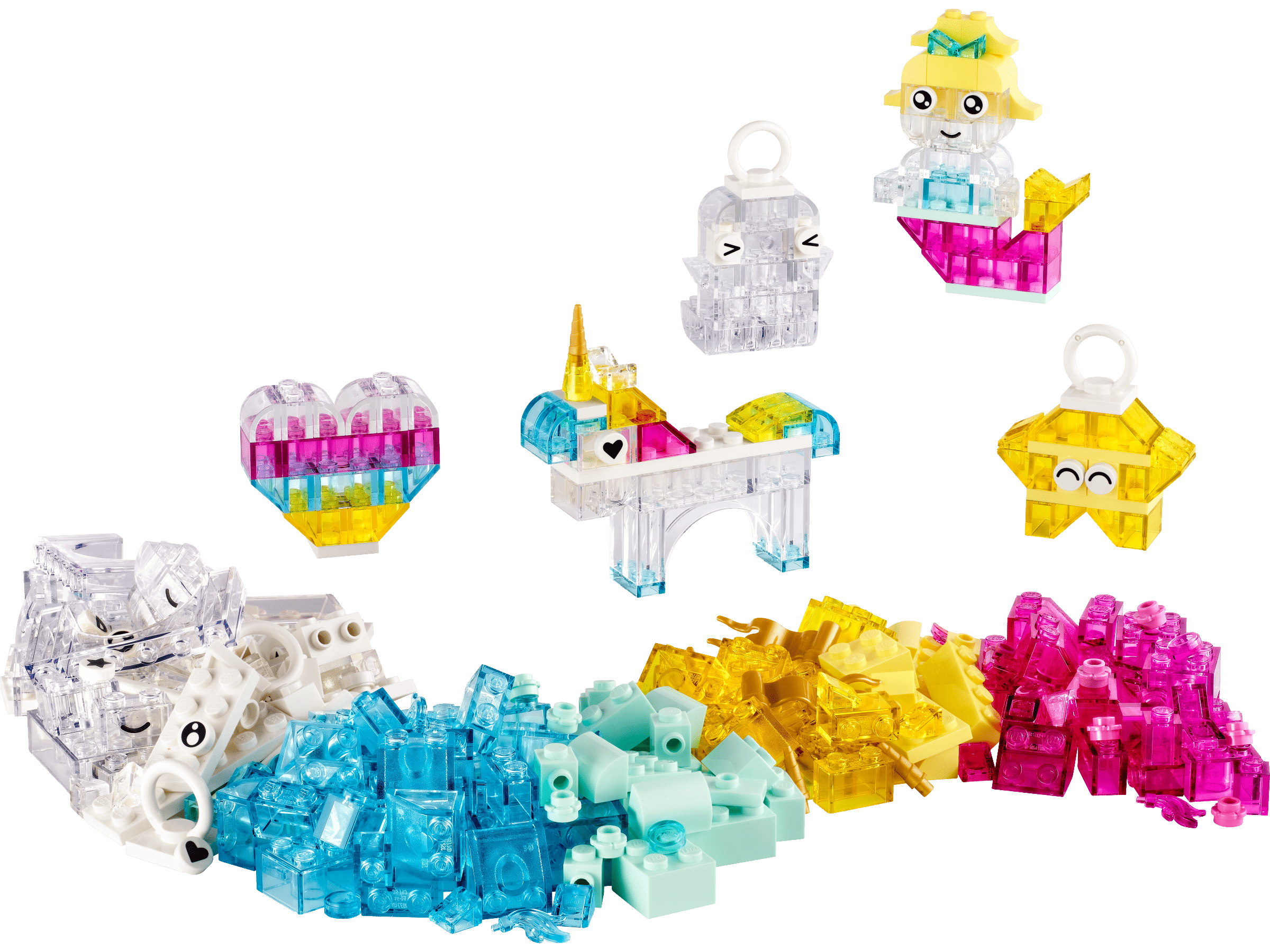 Деталі LEGO Classic Чарівна прозора коробка 11040