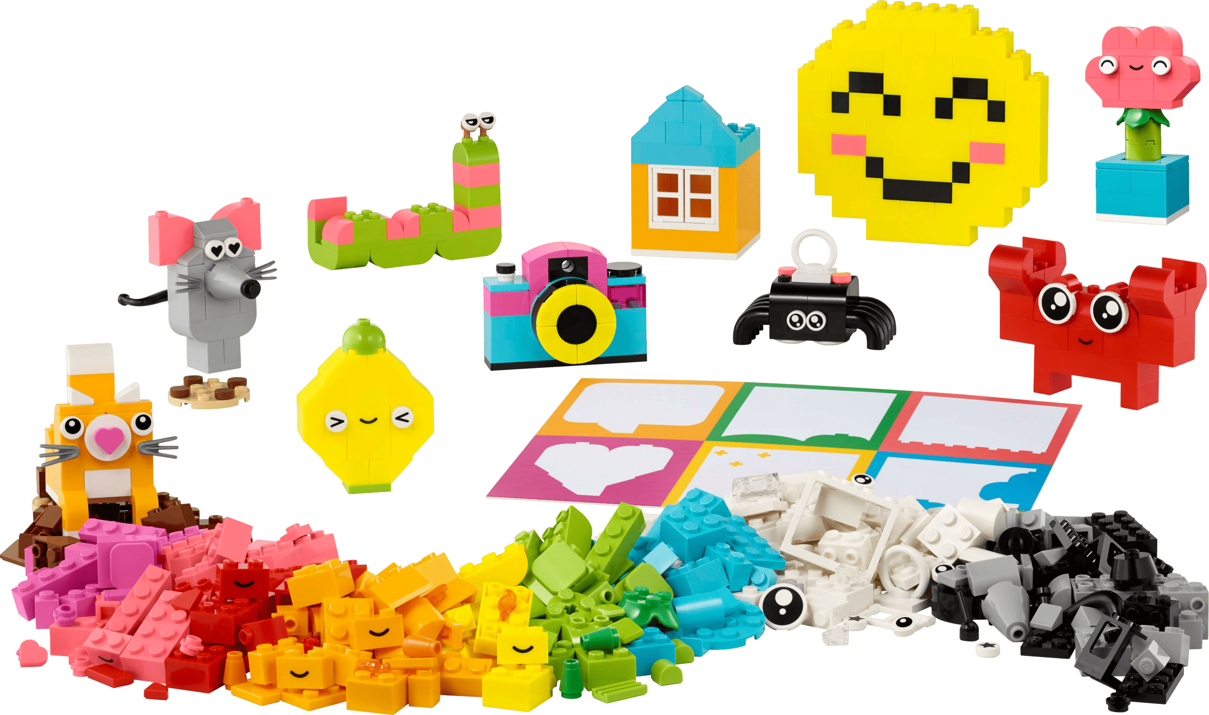 Детали LEGO Classic Счастливый творческий набор 11042
