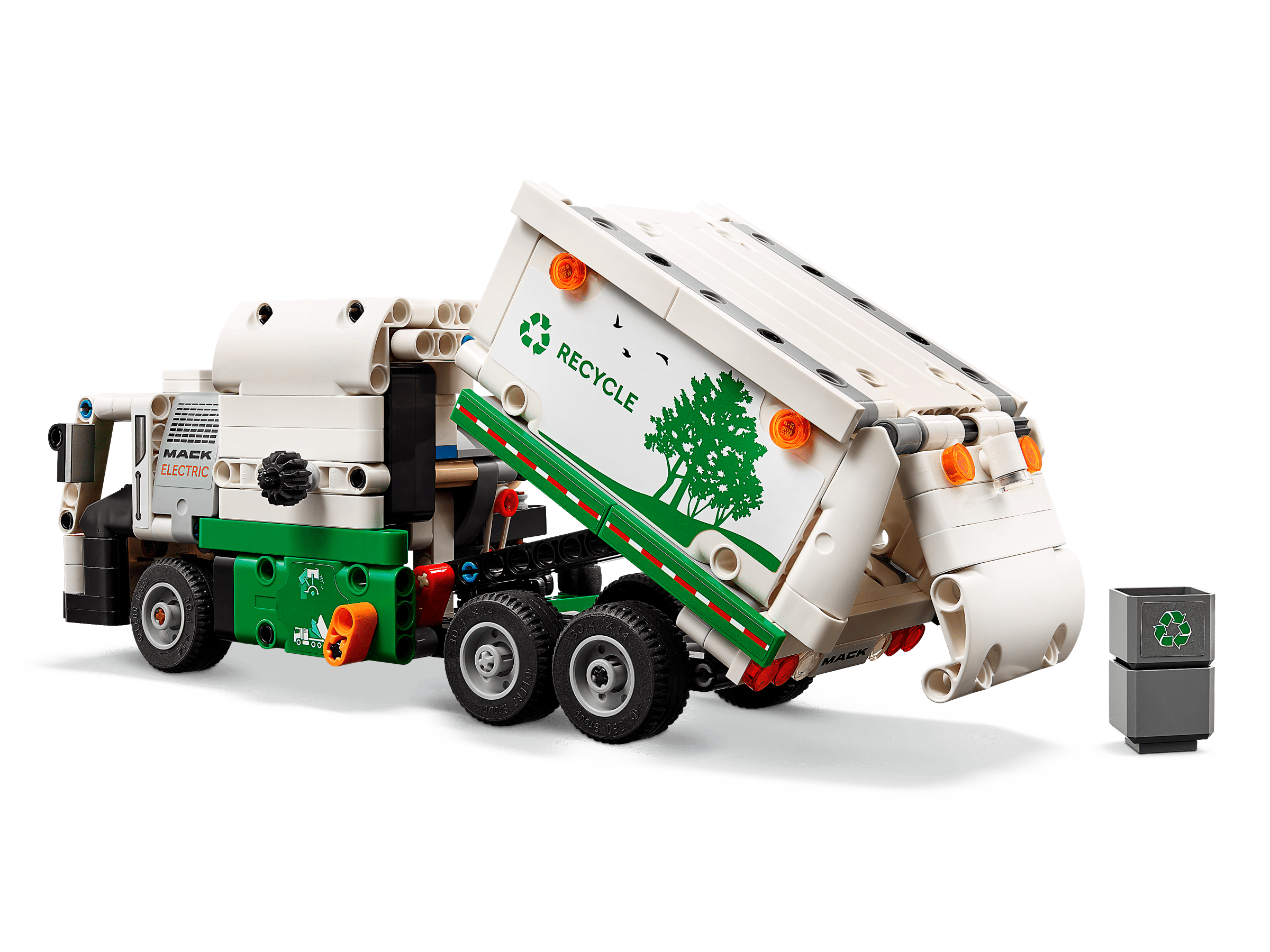 LEGO Technic Mack LR Electric механизм загрузки