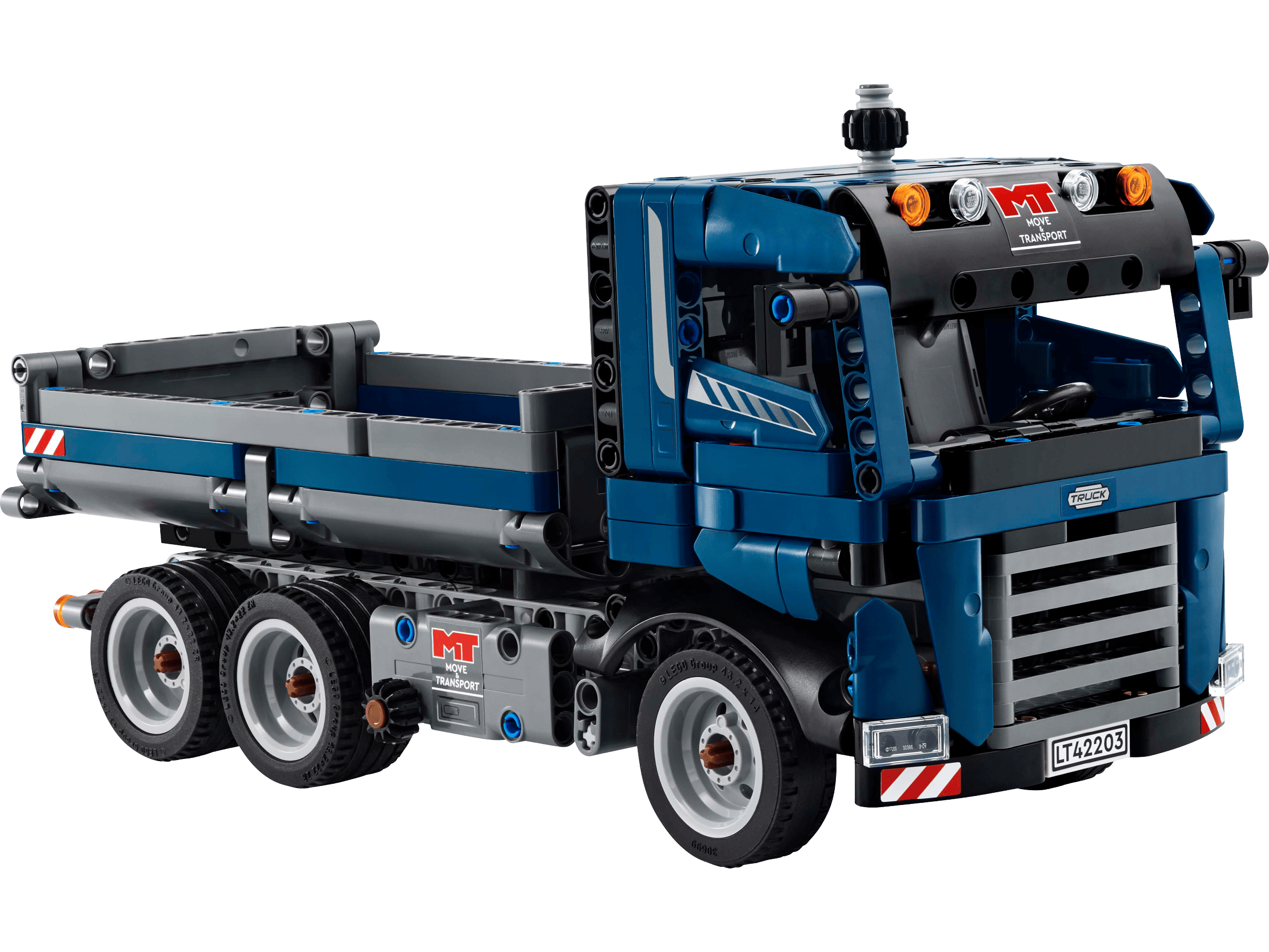Модель LEGO 42203 Самосвал вид вблизи кузов