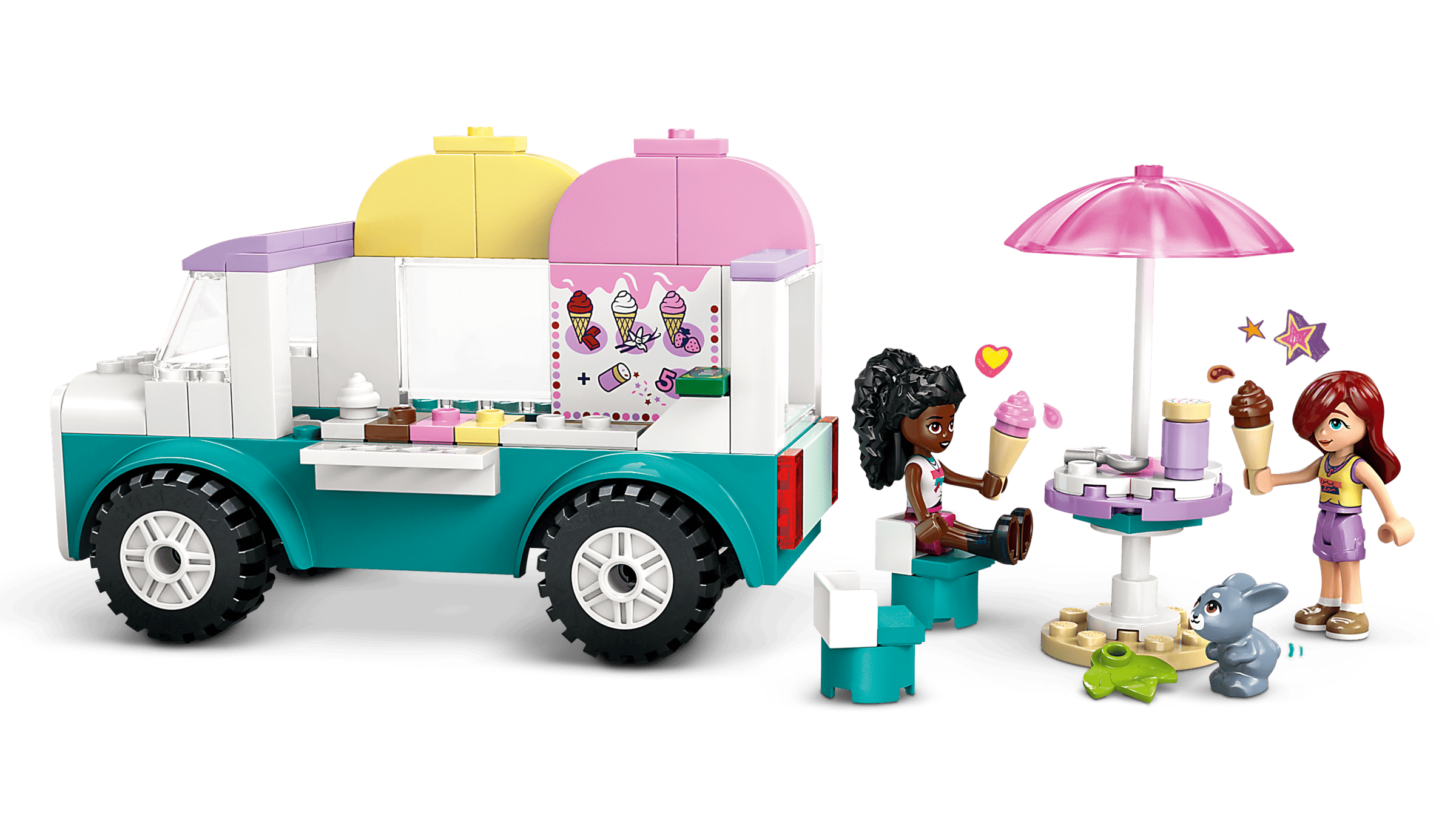 Фургон LEGO Friends із морозивом