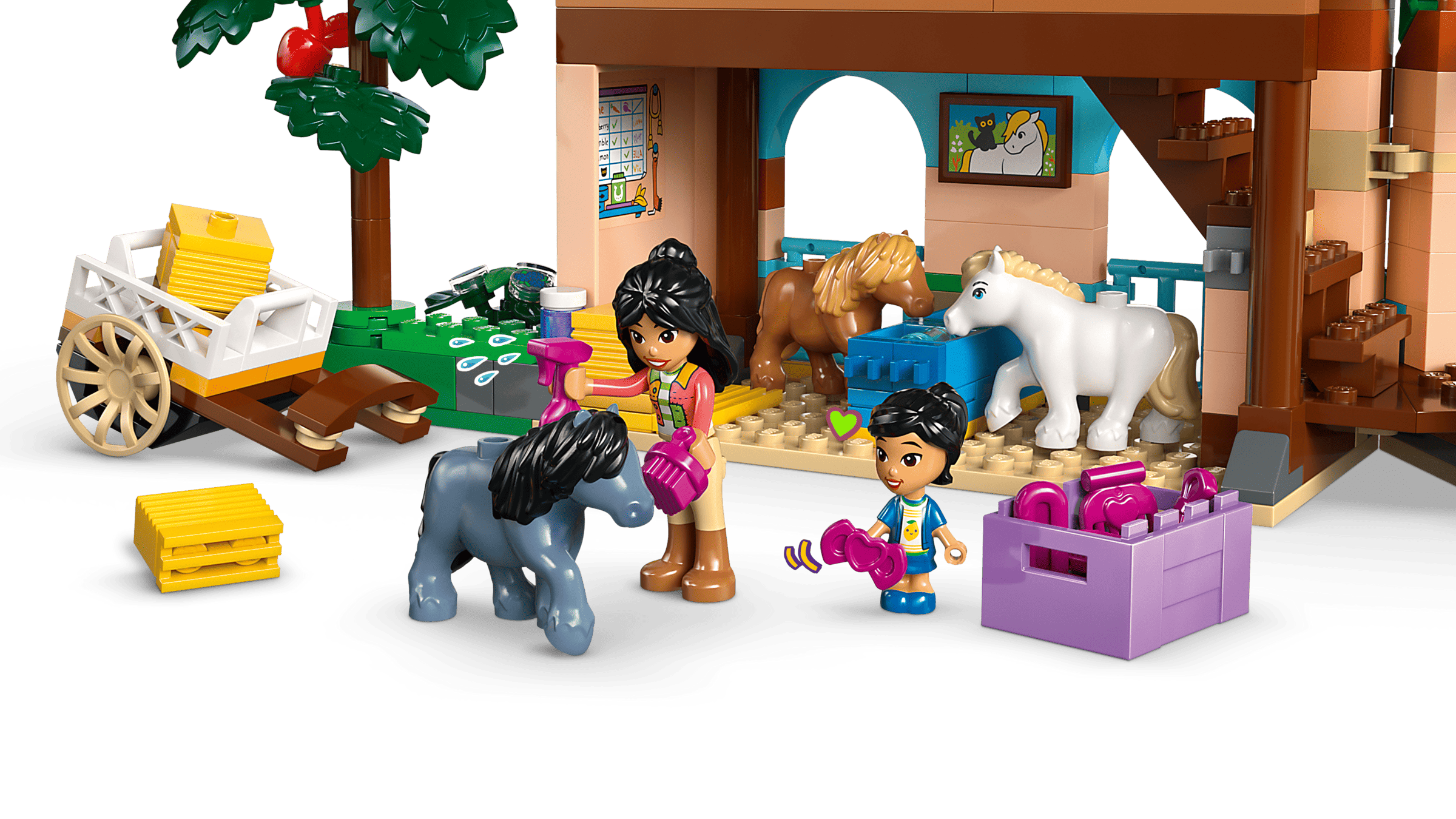 Пони и минифигурки LEGO Friends