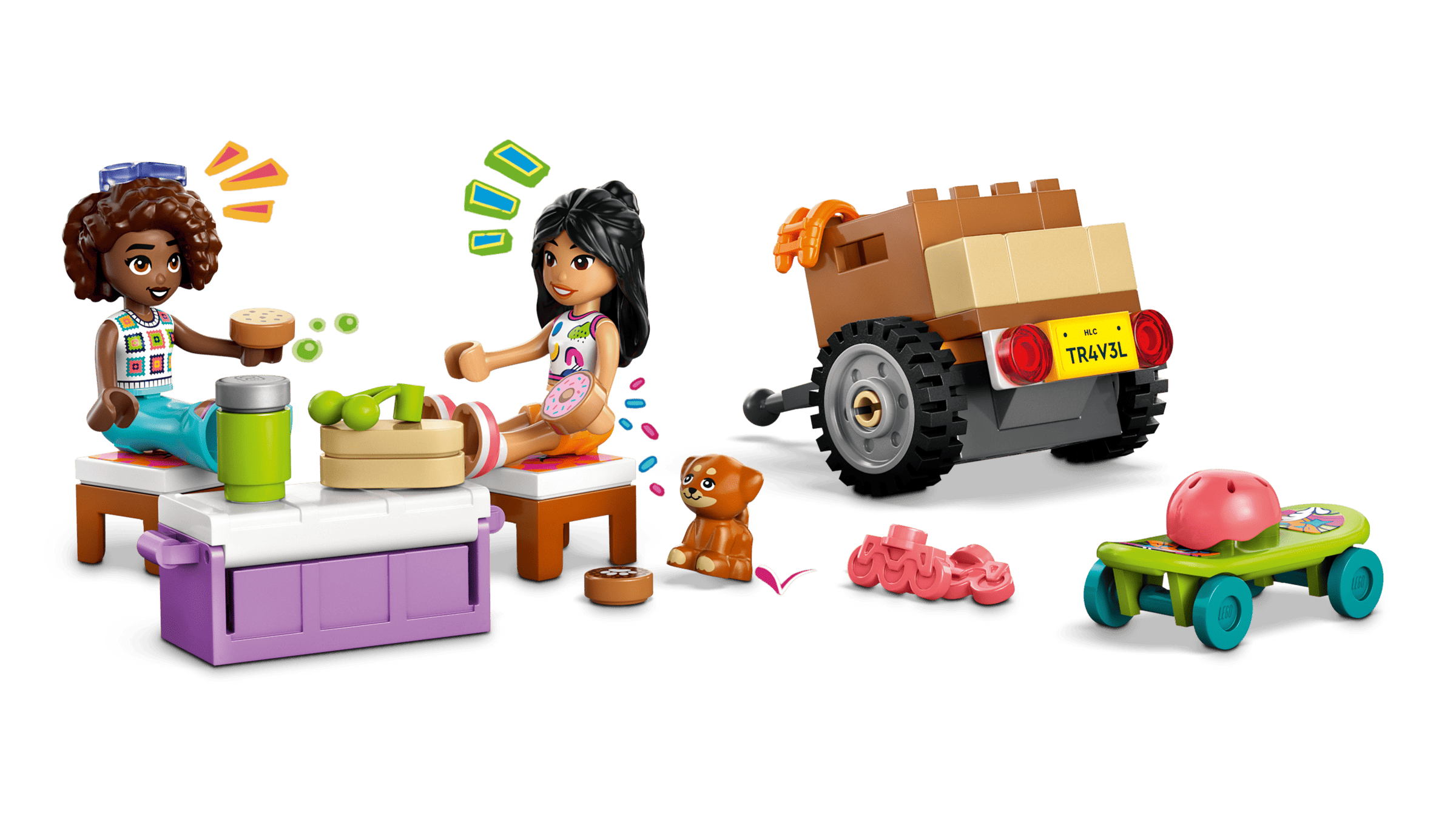Машина з причепом LEGO Friends 42659