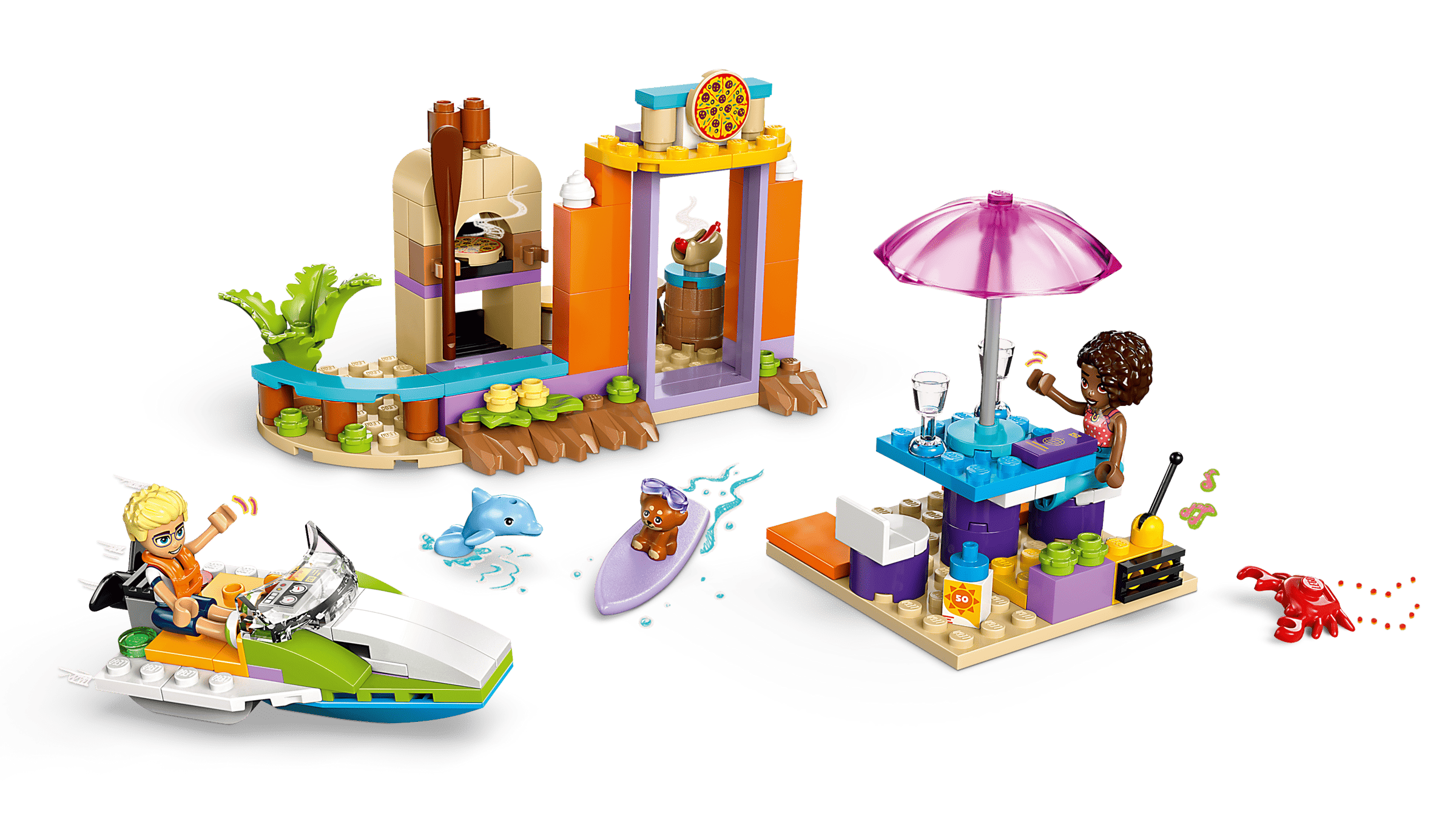 Вміст валізки LEGO Friends 42672