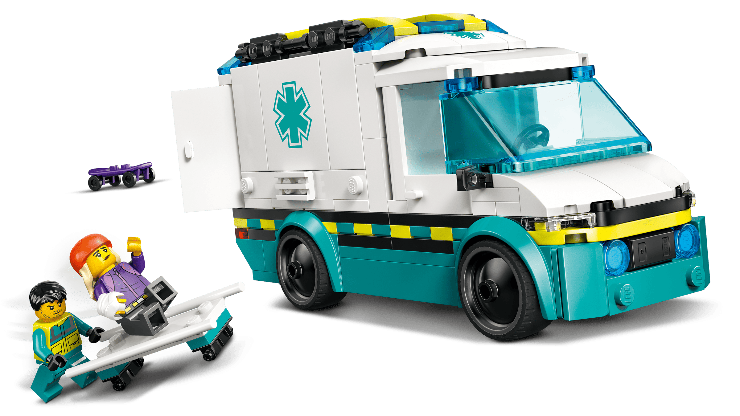 Дизайн медичного фургона LEGO 60451