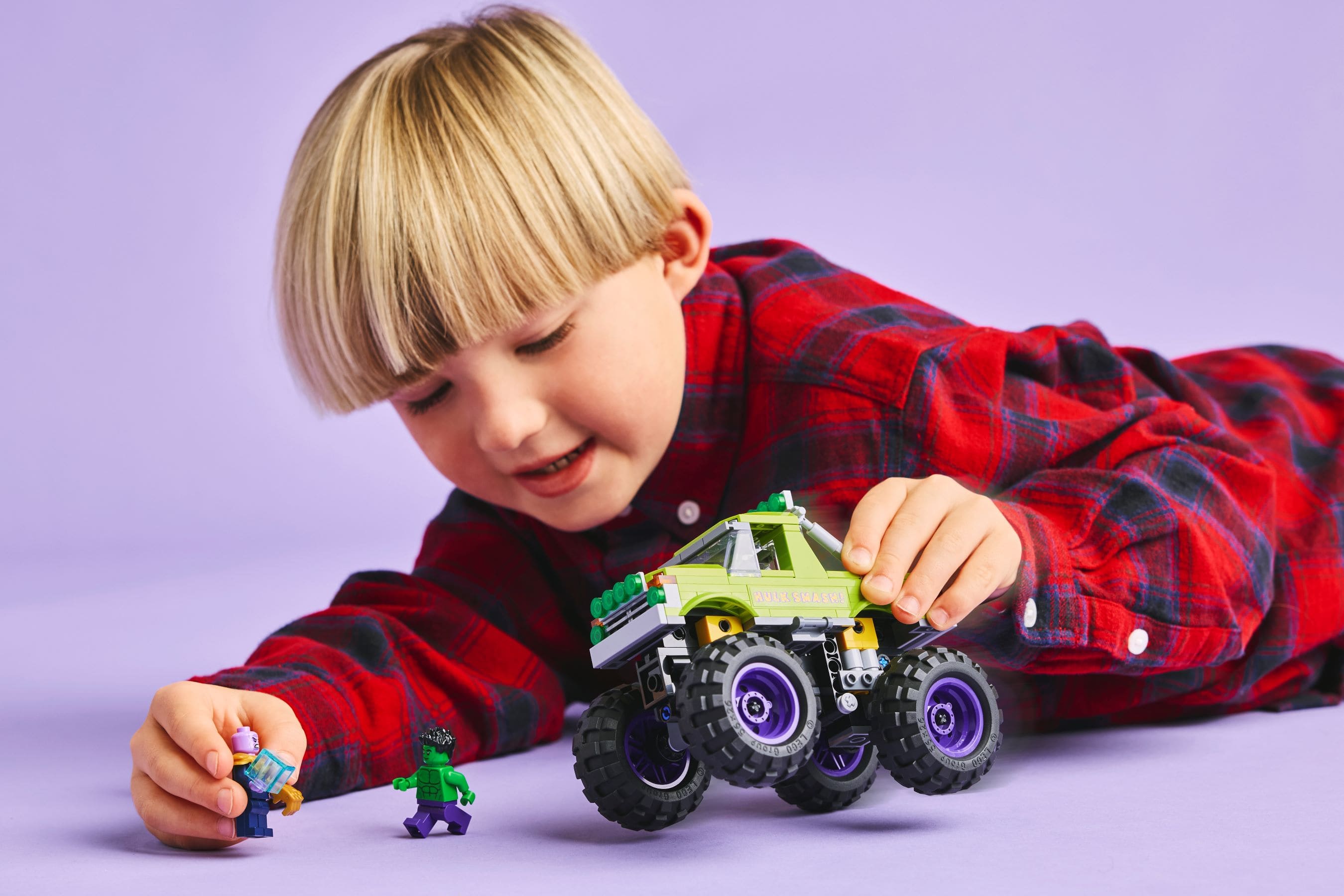 LEGO Халк проти Таноса — сцена бою 76312