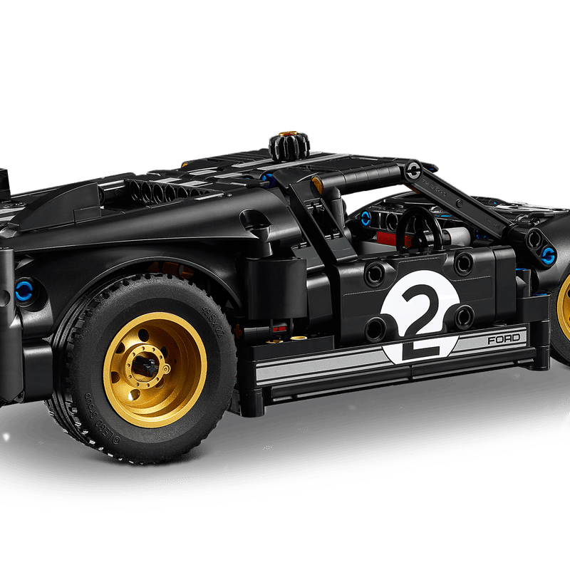 Деталізація двигуна та кабіни LEGO 42223