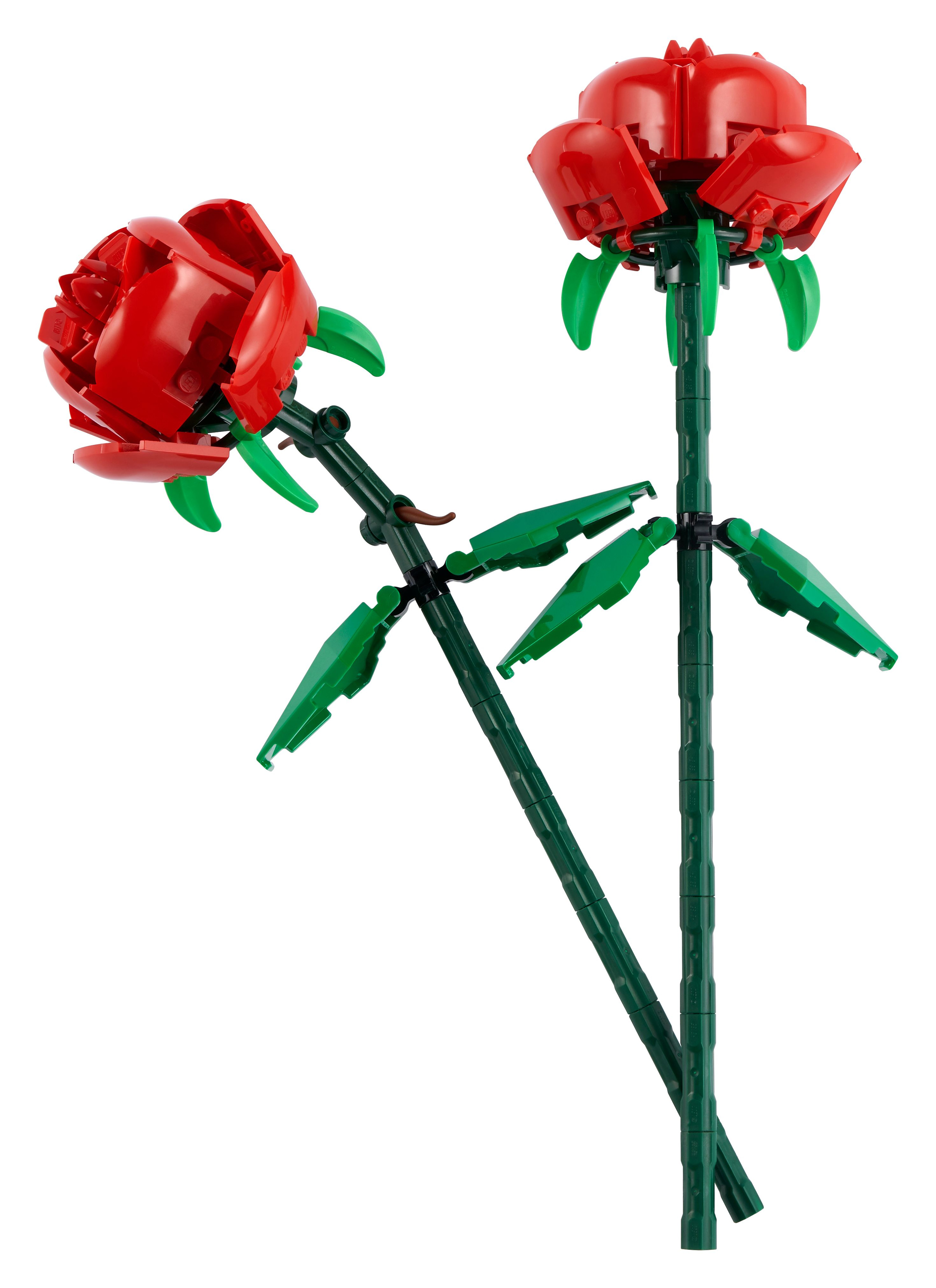 LEGO 40460 Botanicals Троянди – загальний вигляд зібраних квітів у вазі