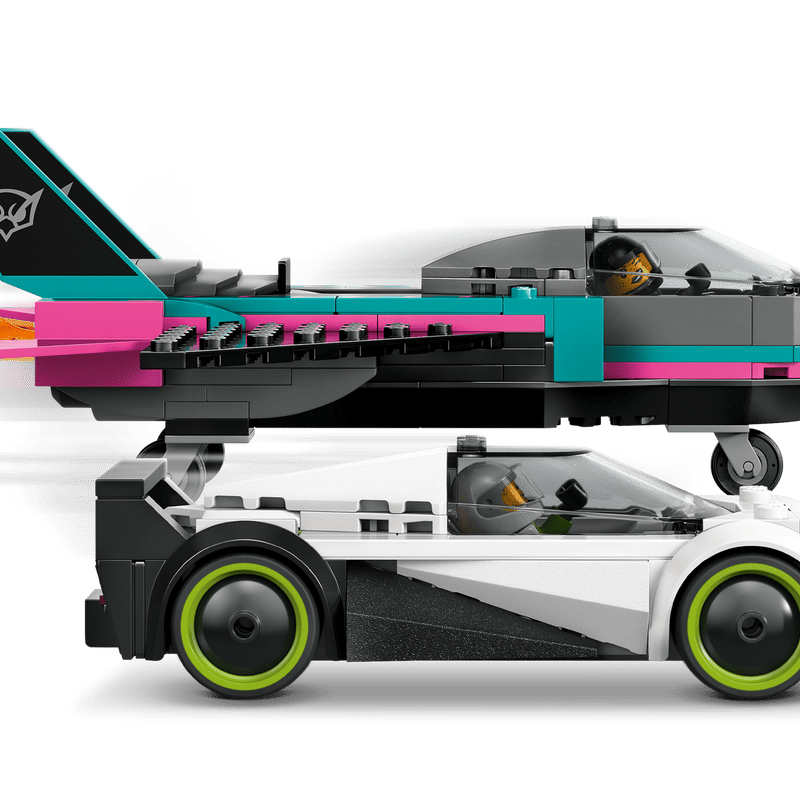 Функция форсажа в самолёте LEGO City 60489