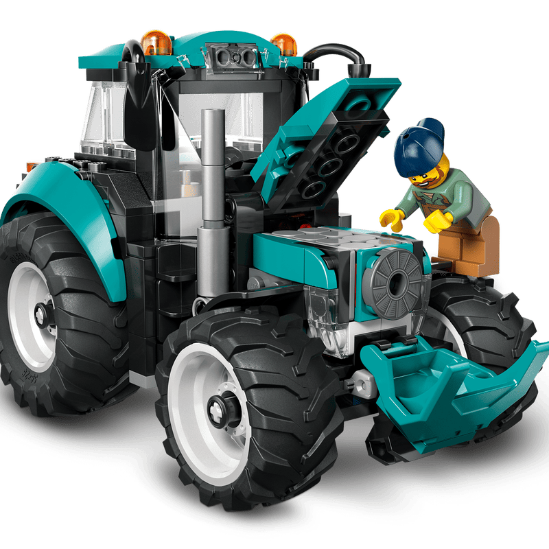 Деталізація кабіни та коліс LEGO City 60498