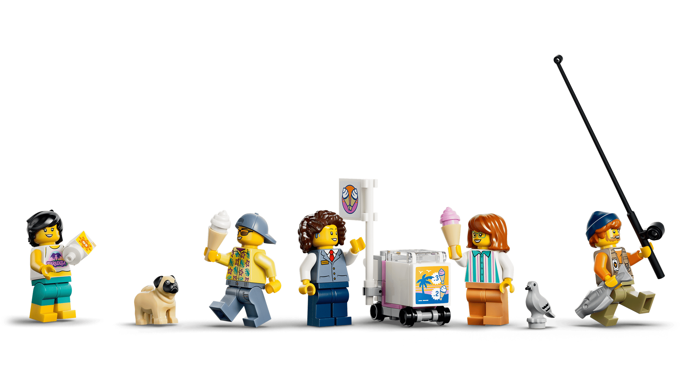 Демонстрація знімного даху трамвая LEGO 60506