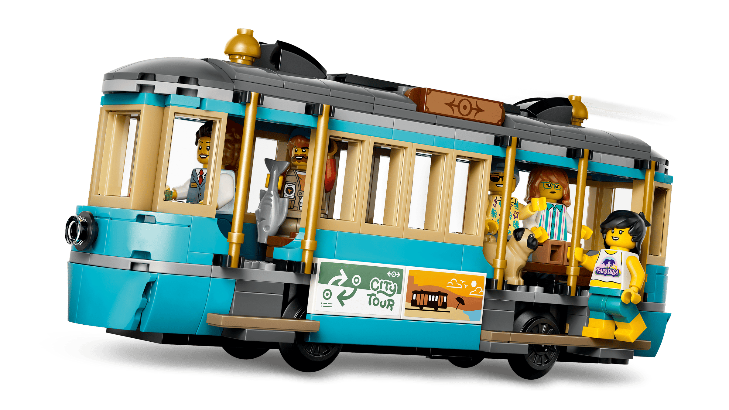Пасажирська зупинка та візок із морозивом LEGO City 60506