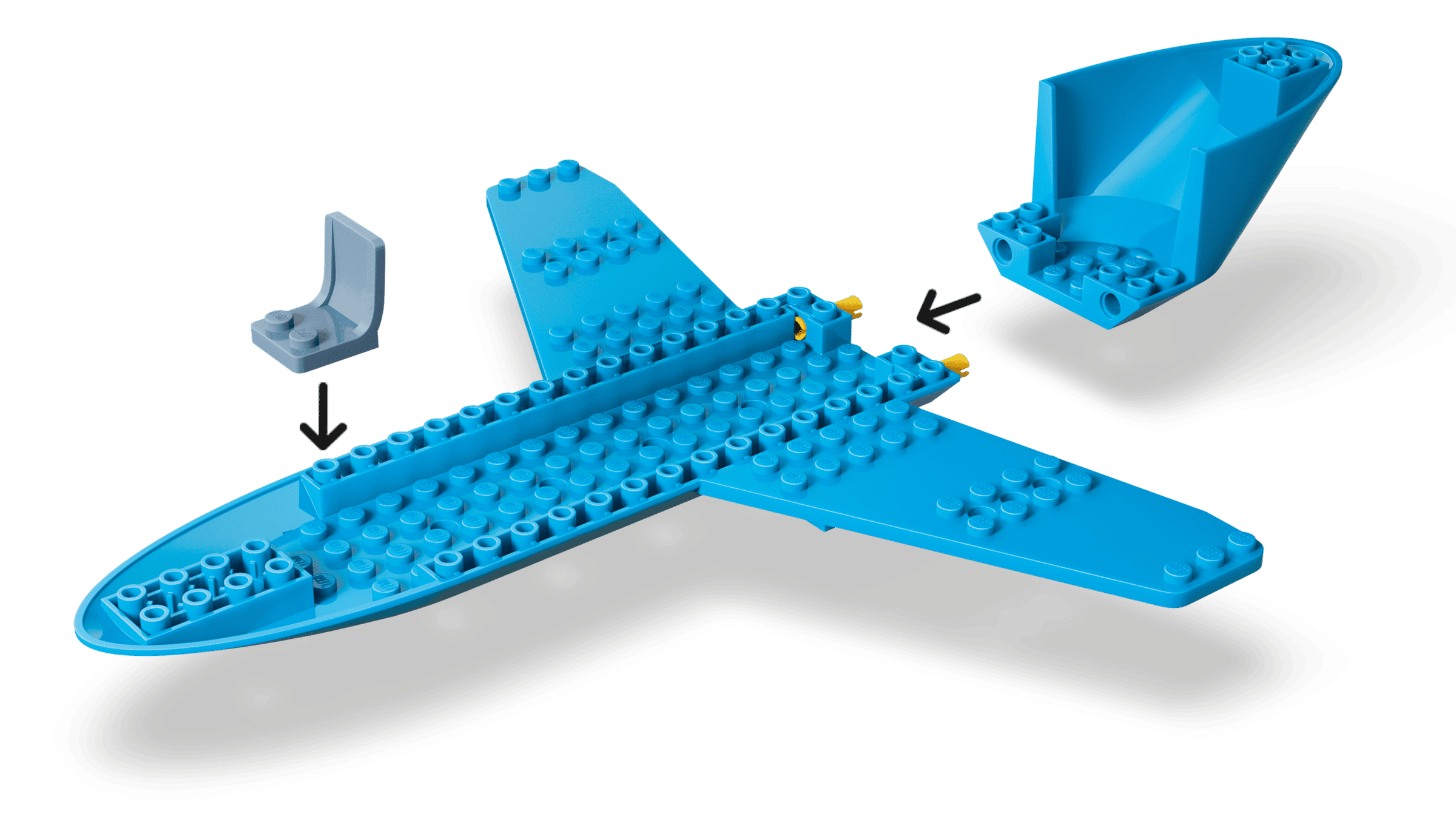 Ассортимент минифигурок и аксессуаров набора LEGO 60492