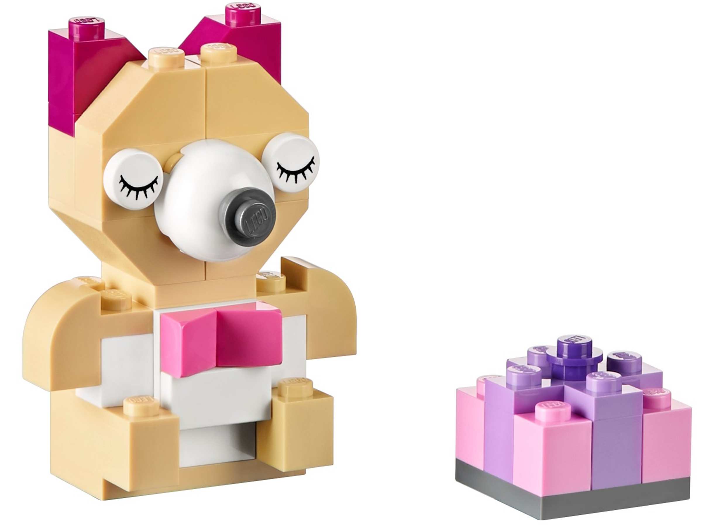 Жовта валізка-контейнер для зберігання деталей LEGO 10698