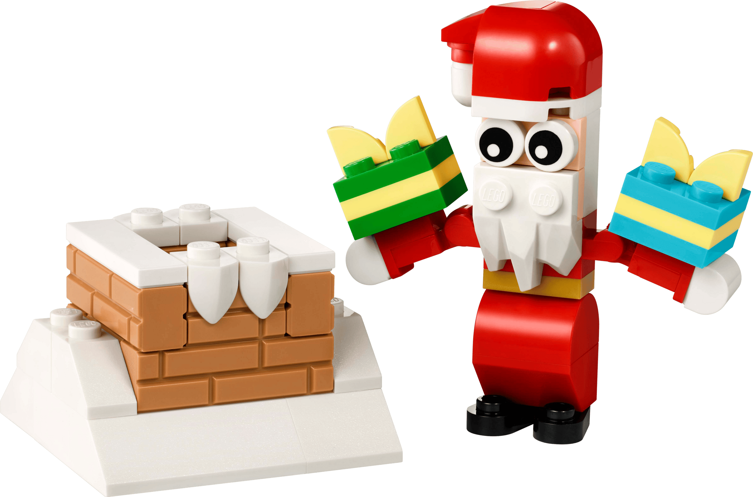 LEGO Creator 30692 Рождественские забавы с дымоходом и Сантой — полибэг