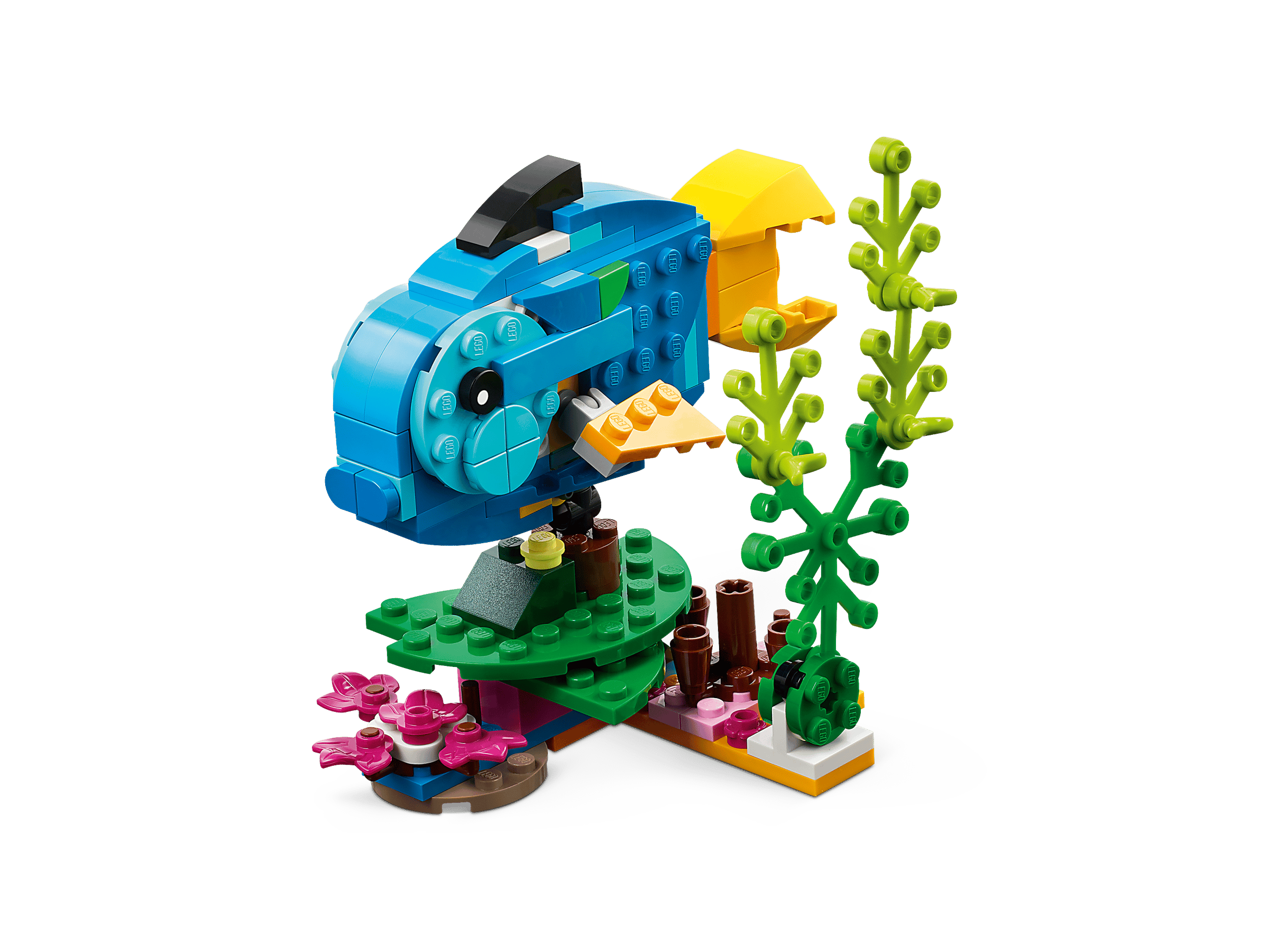 Три варіанти збірки з набору LEGO Creator 31136