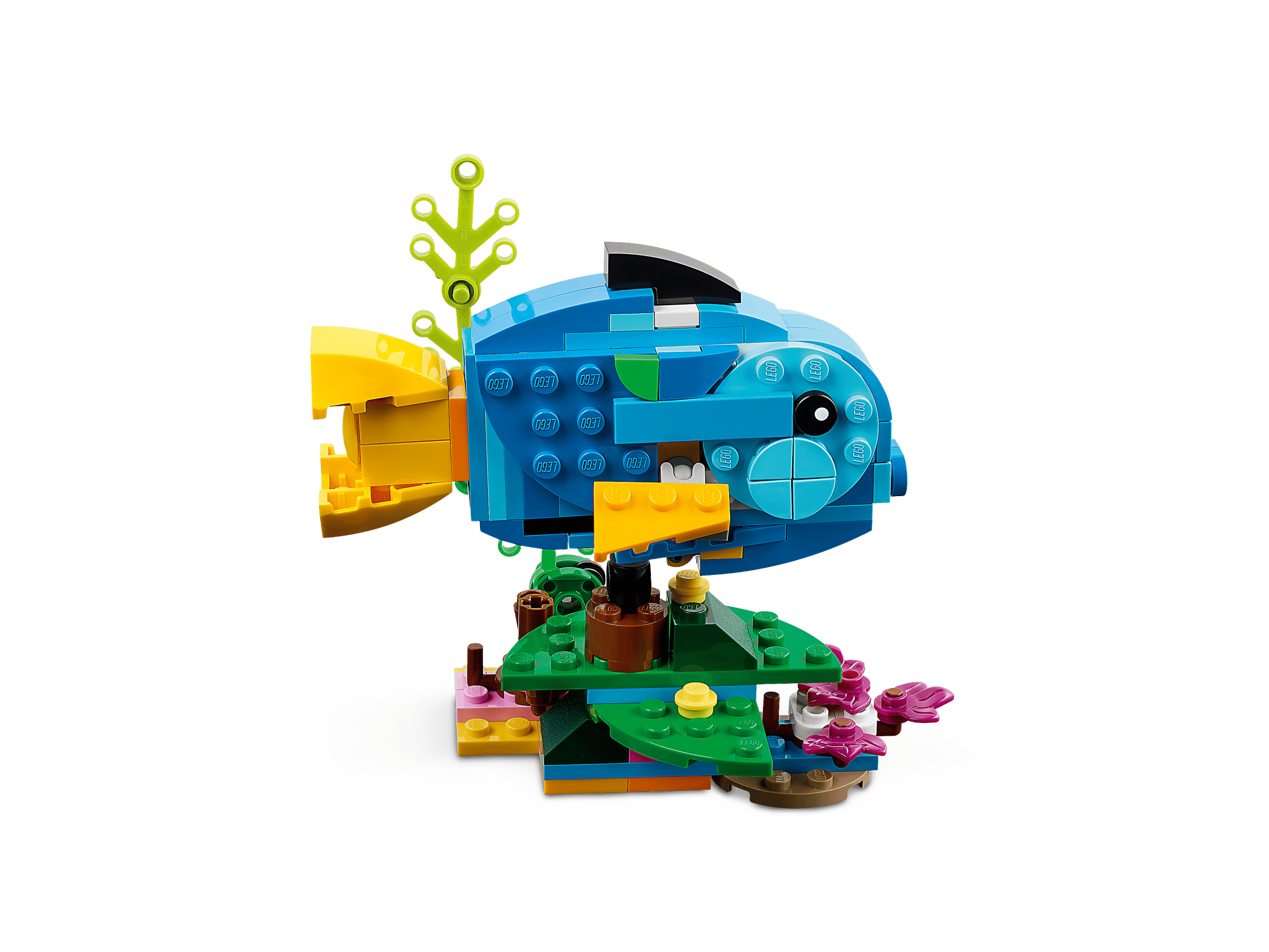 Конструктор 3-в-1 LEGO Creator Екзотичний папуга 31136