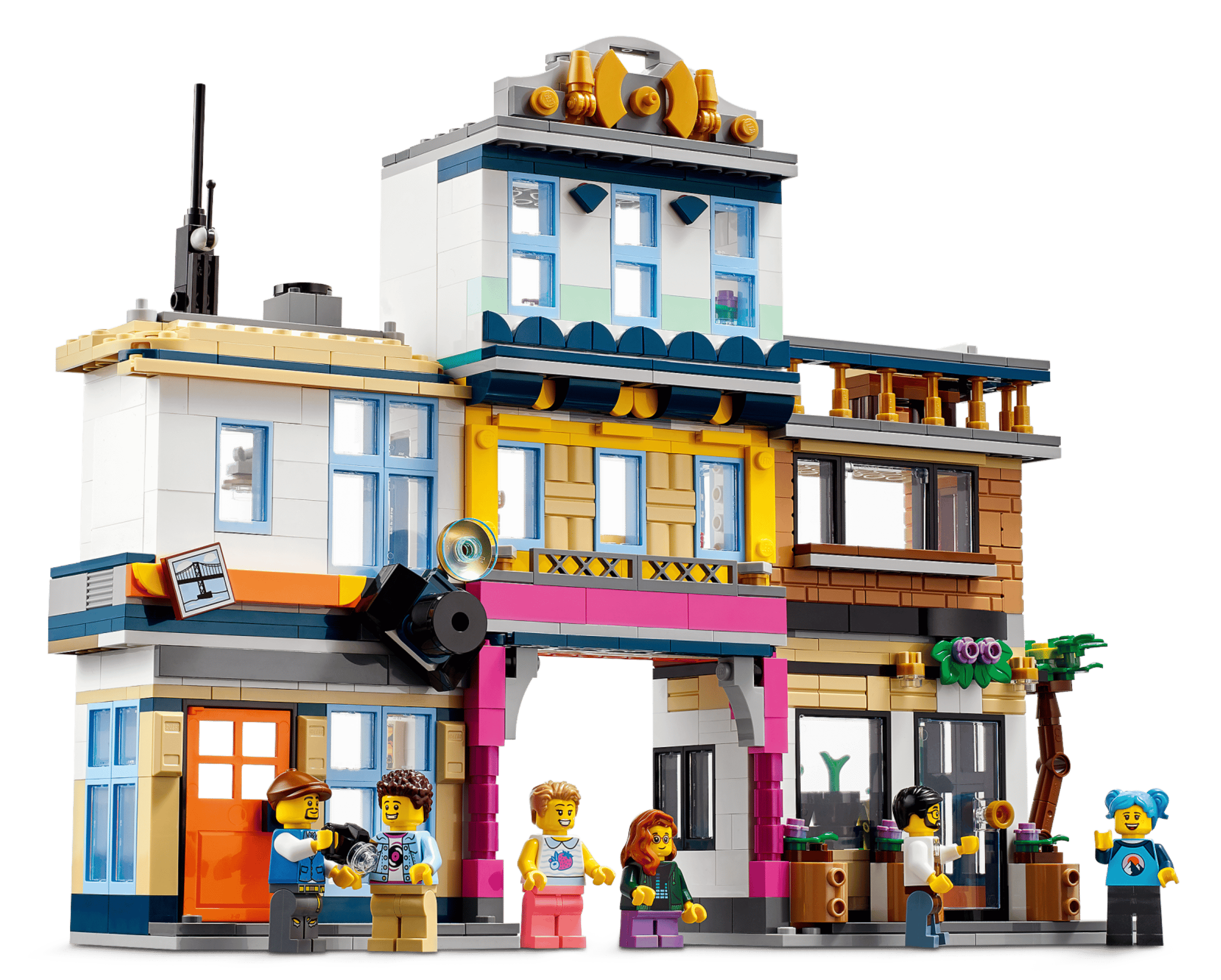Альтернативна модель будівлі ар-деко з набору LEGO 31141
