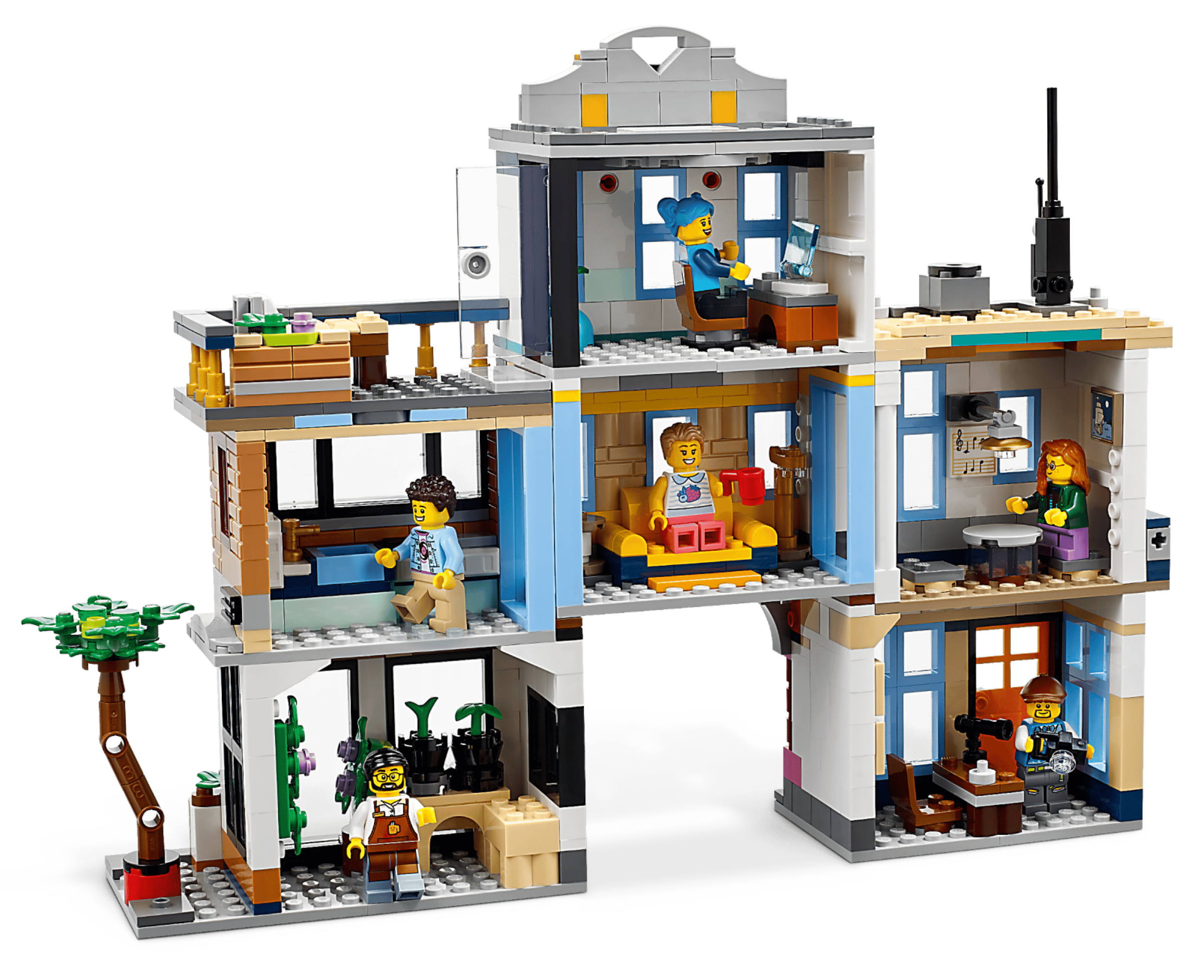 Альтернативна модель ринкової вулиці LEGO 31141
