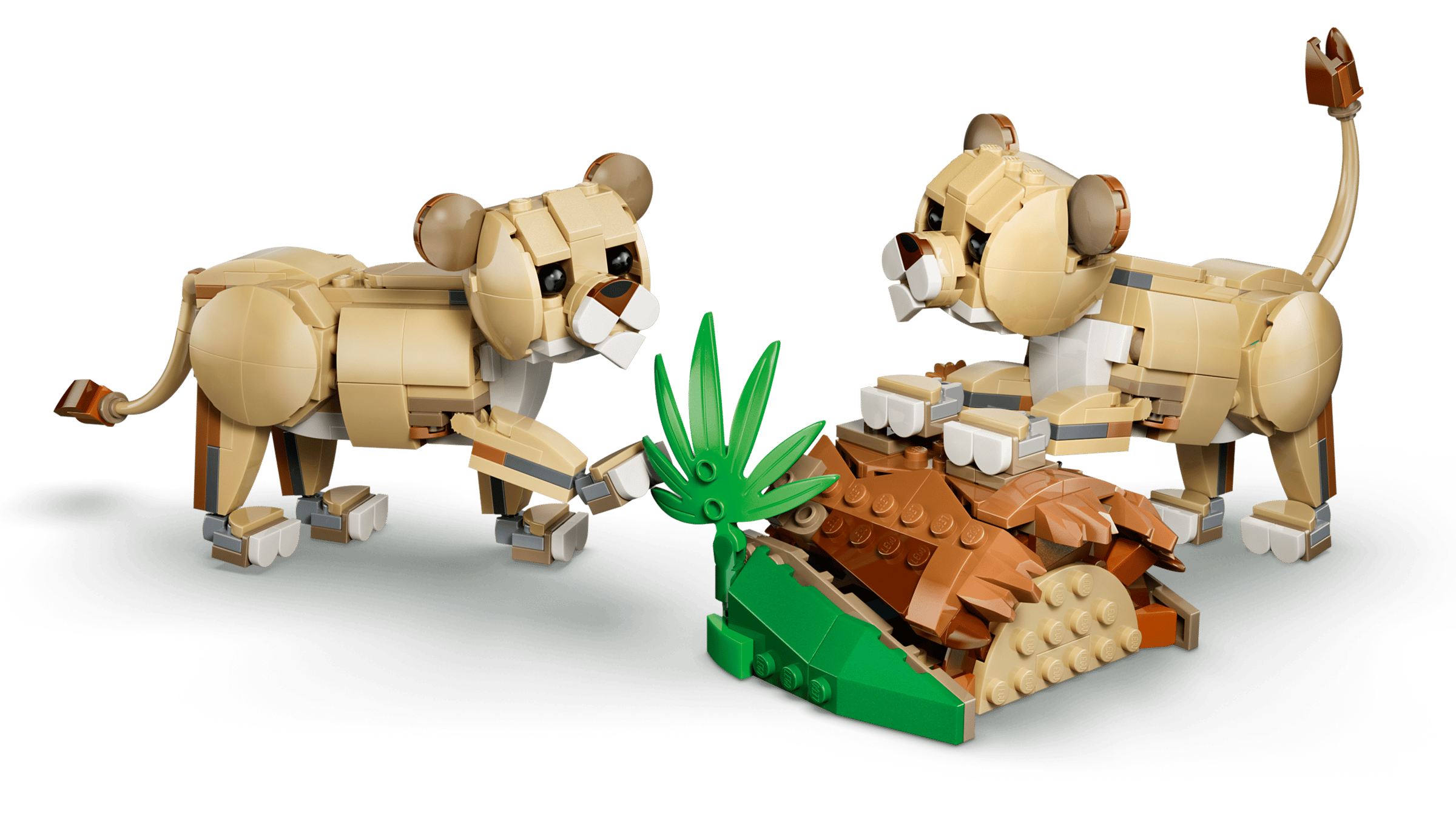 Альтернативна модель левиці біля водойми LEGO 31386