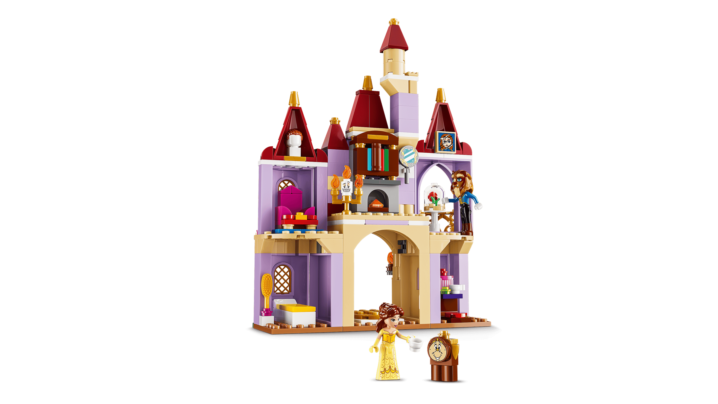 Інтер'єр та ігрові зони замку LEGO 43289