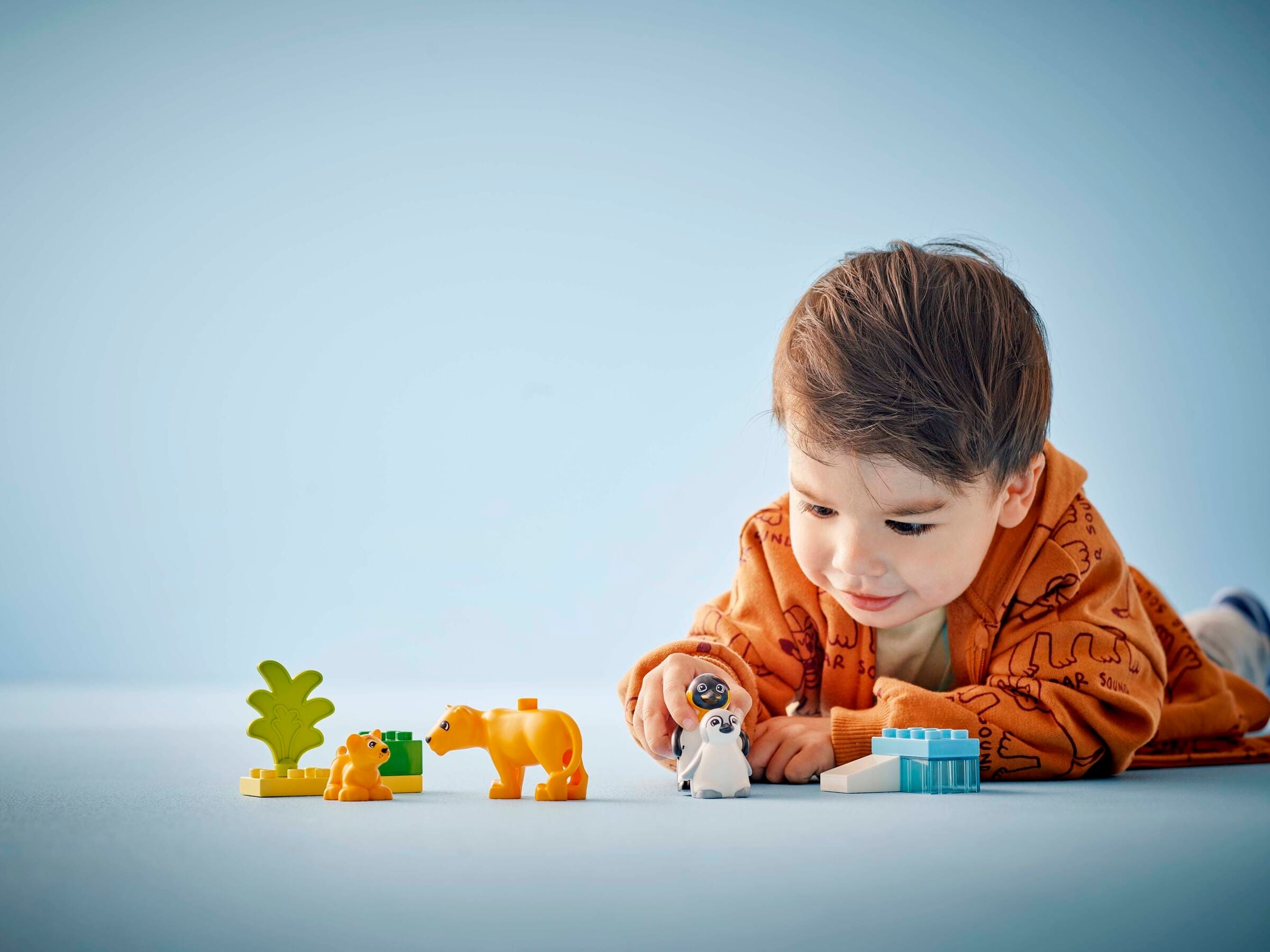 LEGO DUPLO Семейства диких животных: Пингвины и Львы 10442