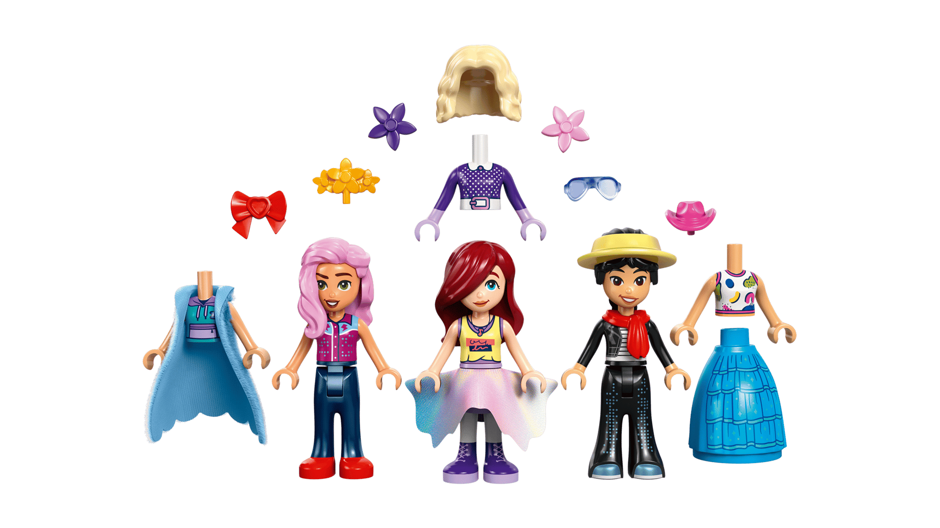 Гримерная зона и зеркало LEGO 42685