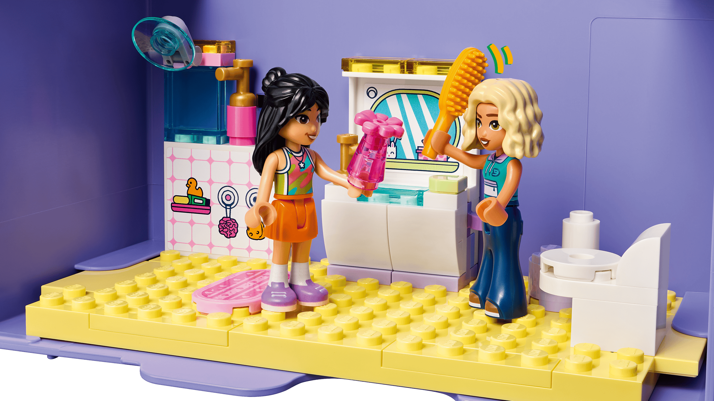 Мініляльки Ліанн та Нова біля басейну LEGO 42697