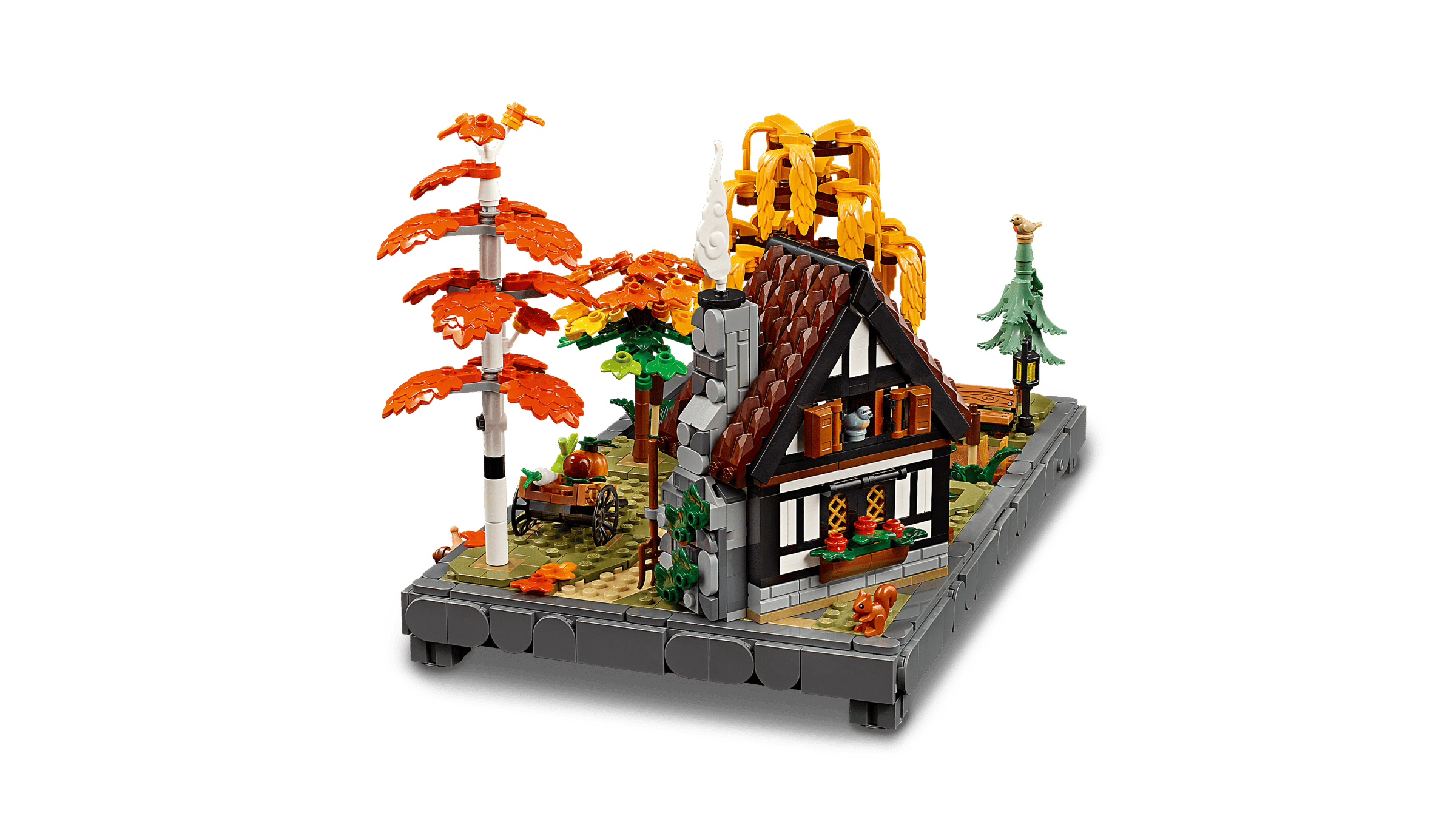 Деталізація котеджу та рухомого даху LEGO 11372