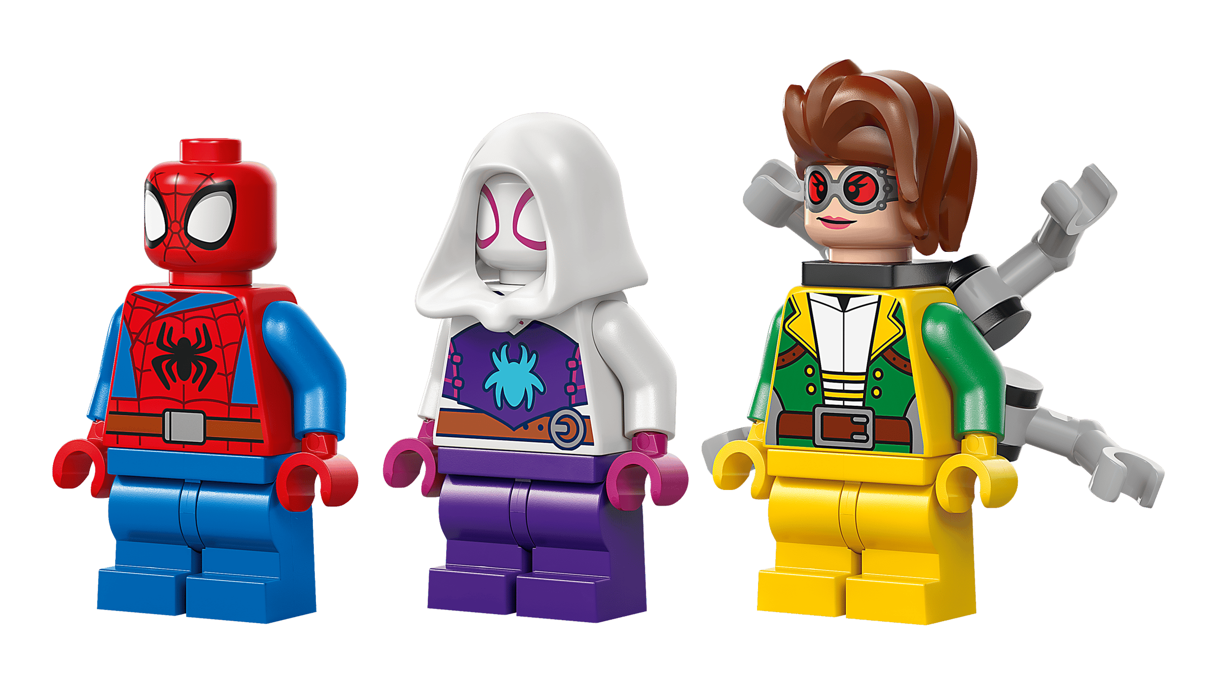 Повний склад мініфігурок та човнів набору LEGO 11207