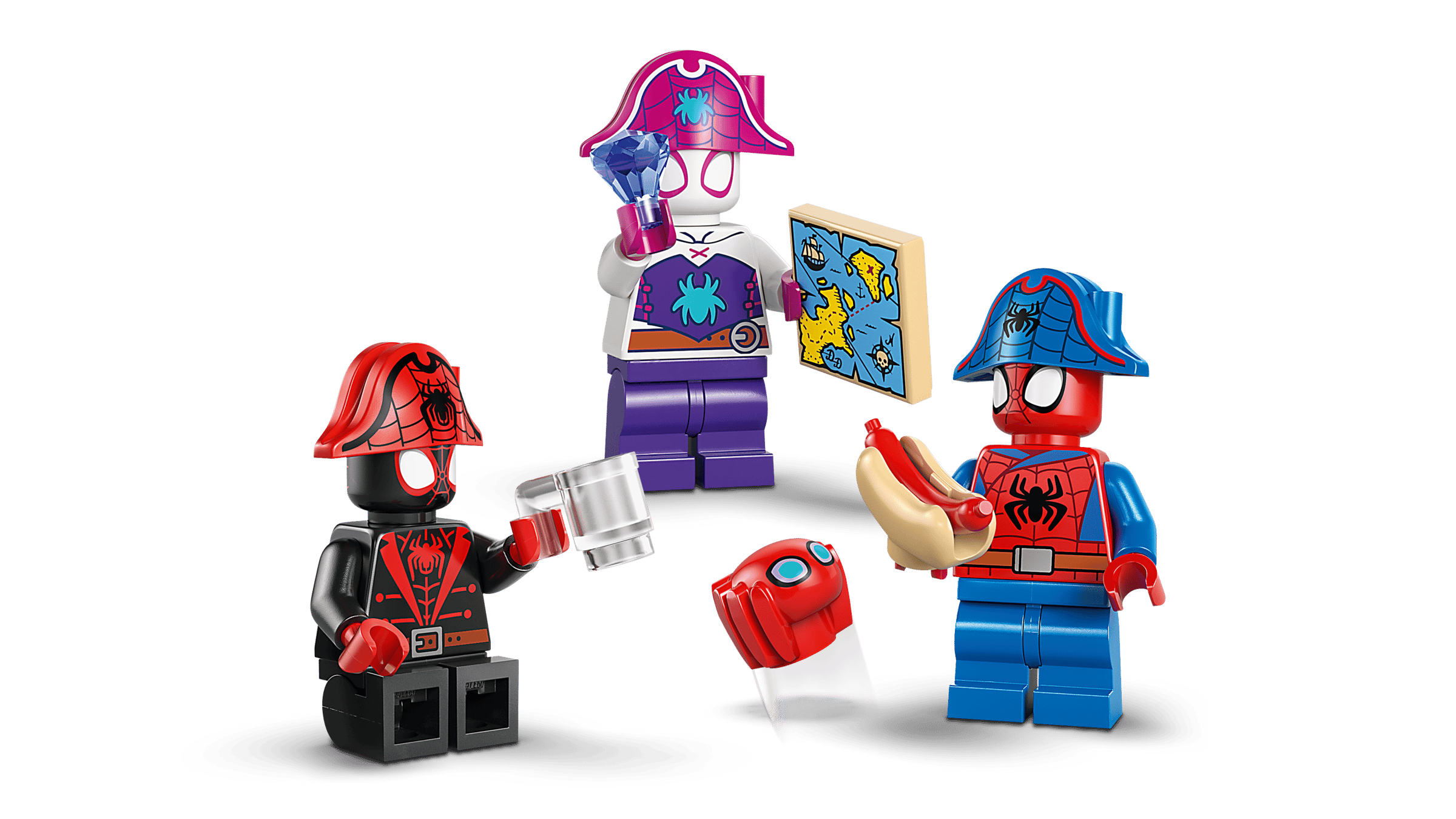Корабель Зеленого Гобліна та менший човен Майлза LEGO 11208