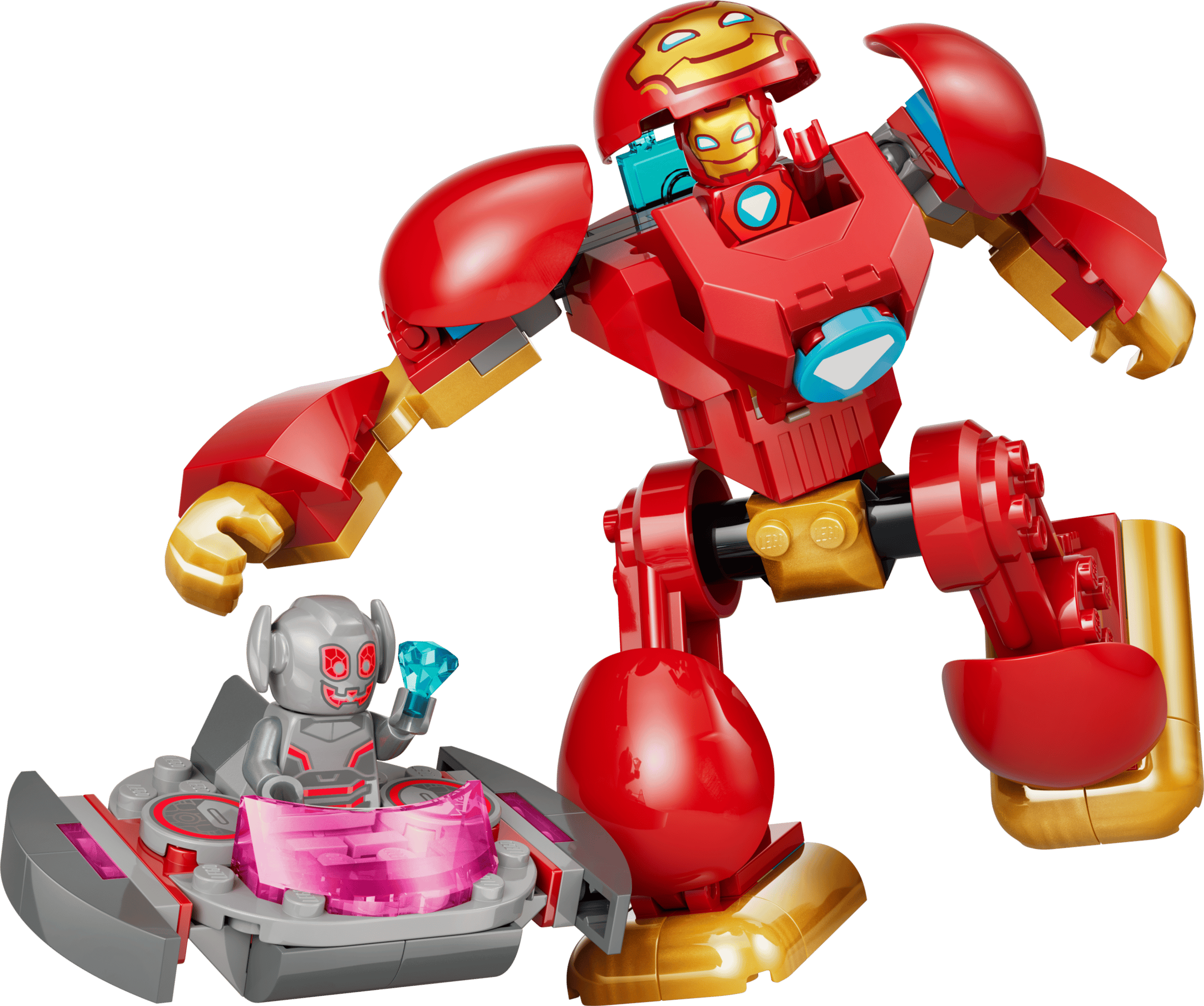 Загальний склад набору Альтрон проти Залізної Людини LEGO 11209