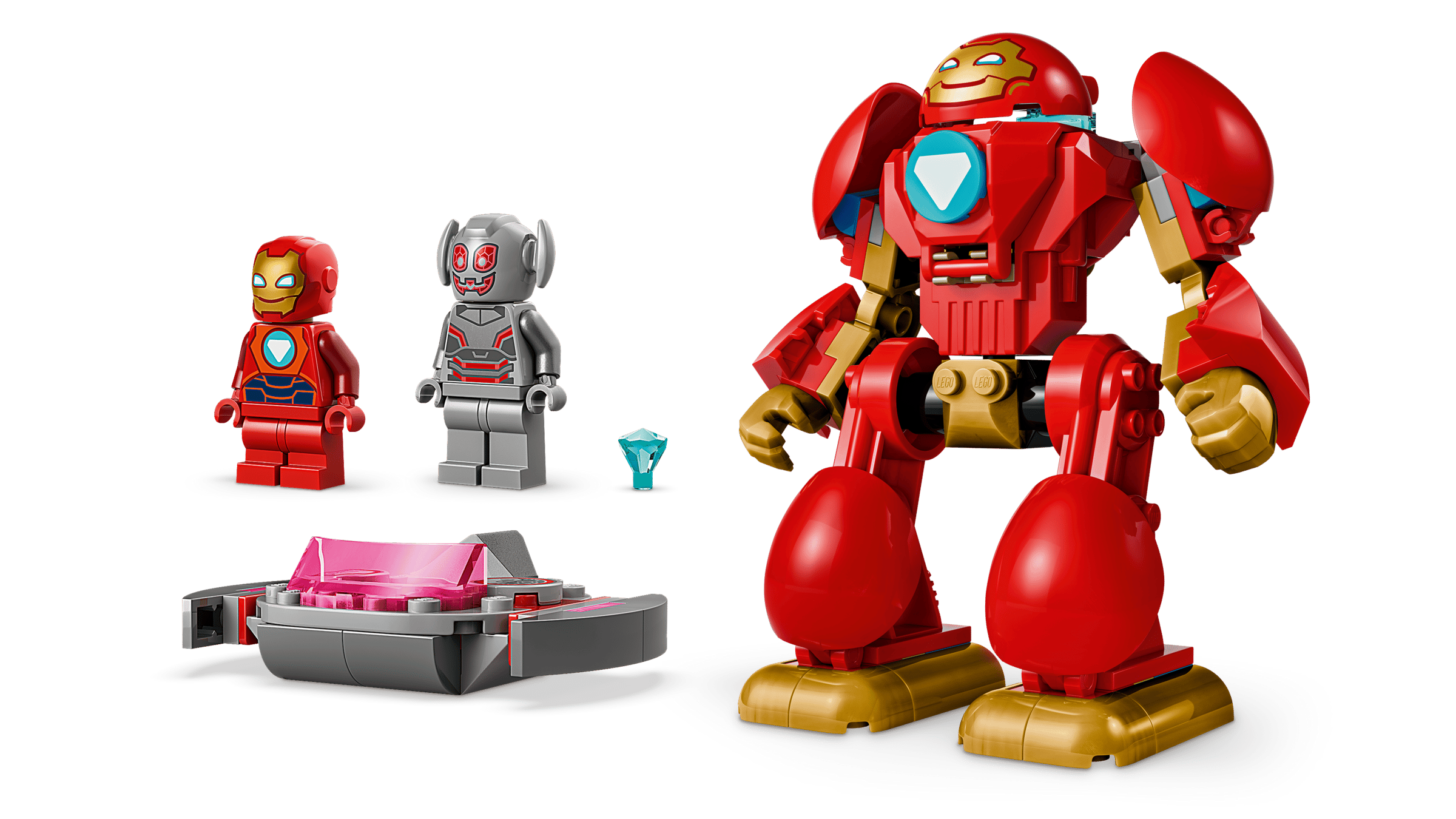 Мініфігурки Тоні Старка, Альтрона та відсік керування робота LEGO 11209