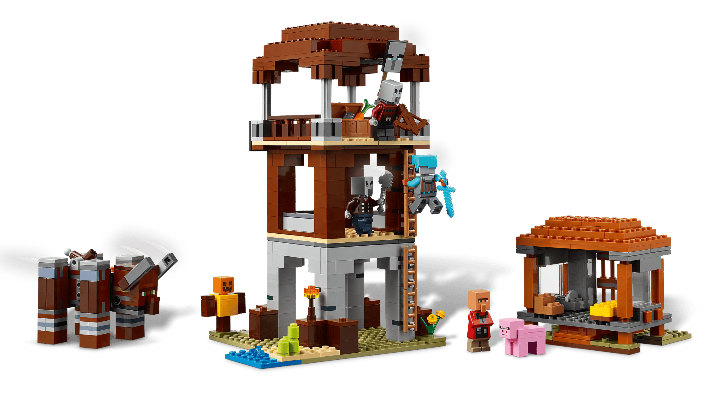 Рухливий Спустошувач із набору LEGO Minecraft 21278