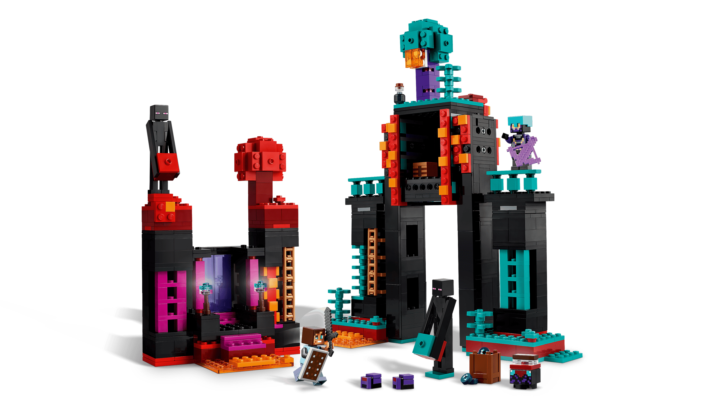 Інтер'єр та кімнати всередині Вежі Ендермена LEGO 21279