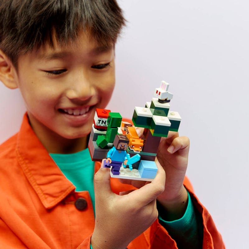 Конструктор LEGO Minecraft 21583 Приключения Стива в тайге – общий вид