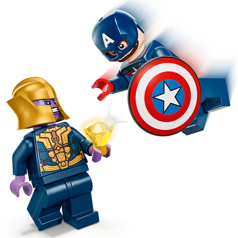 Минифигурки Капитан Америка и Танос LEGO 76319