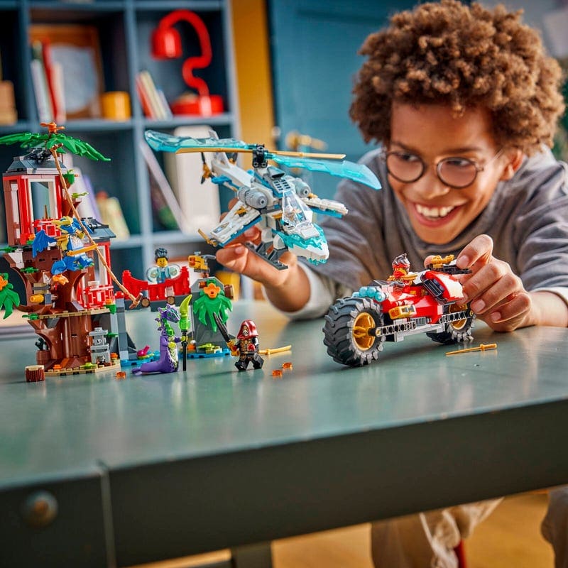 Мотоцикл та Гелікоптер LEGO 71857