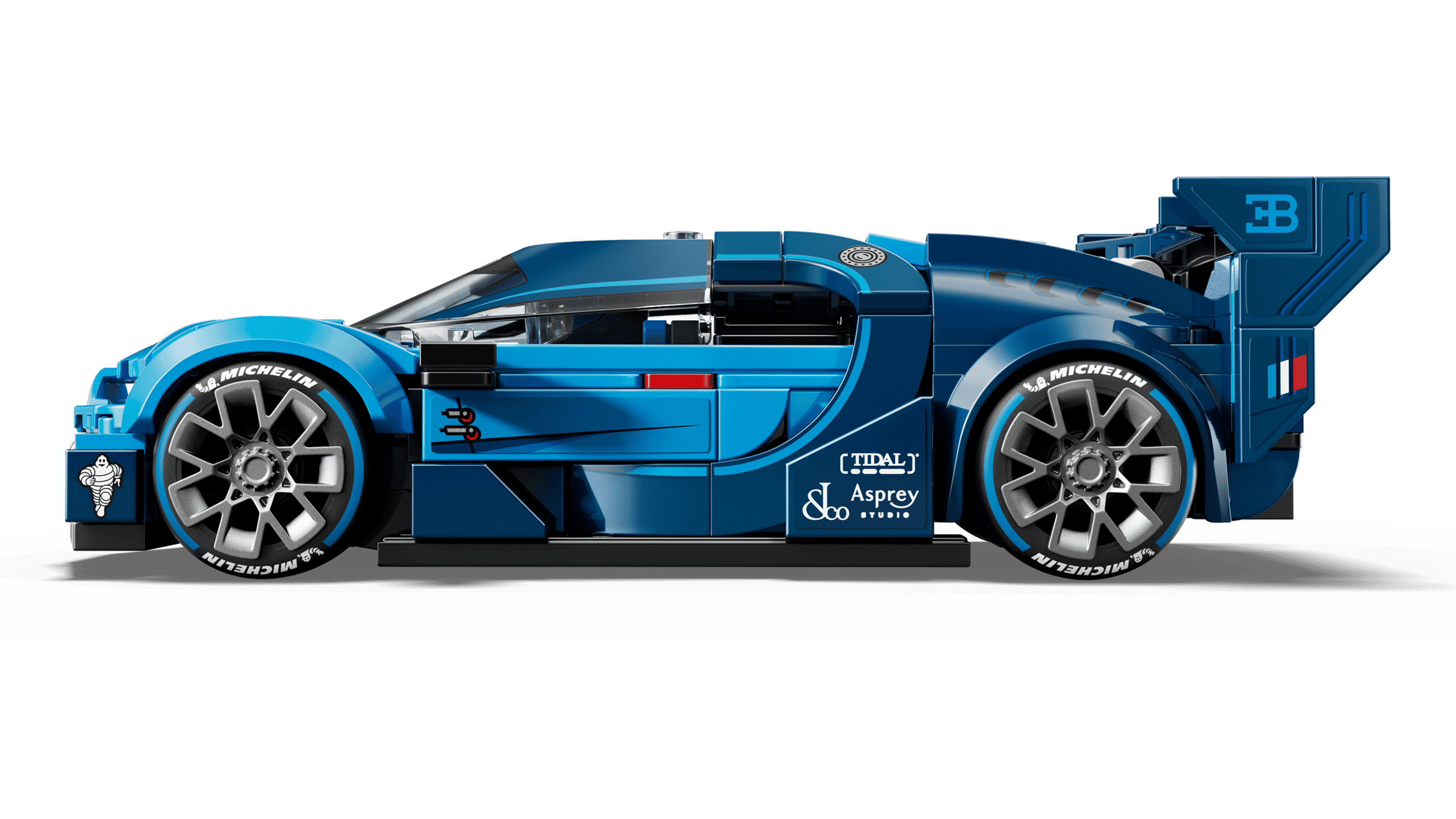 Конструктор LEGO 77253 Bugatti Vision Gran Turismo – загальний вигляд моделі
