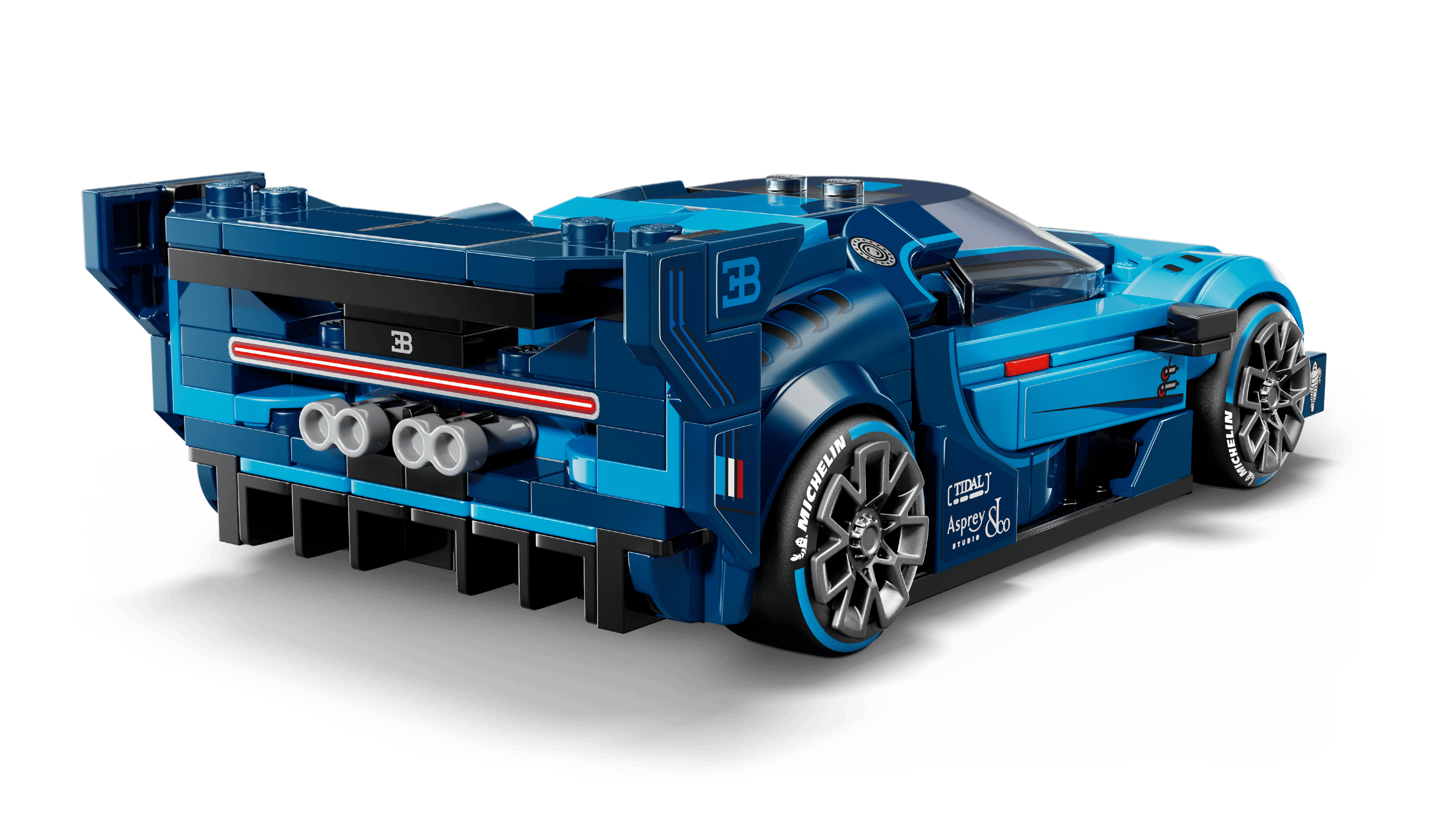 Деталізація кузова гіперкара LEGO 77253