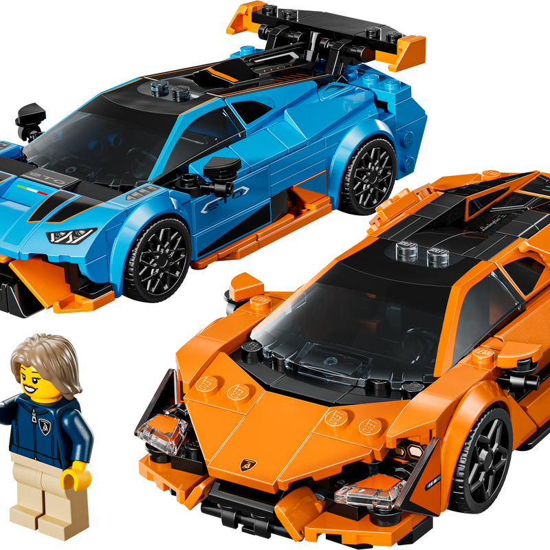 LEGO Lamborghini Revuelto – дизайн гибридного суперкара